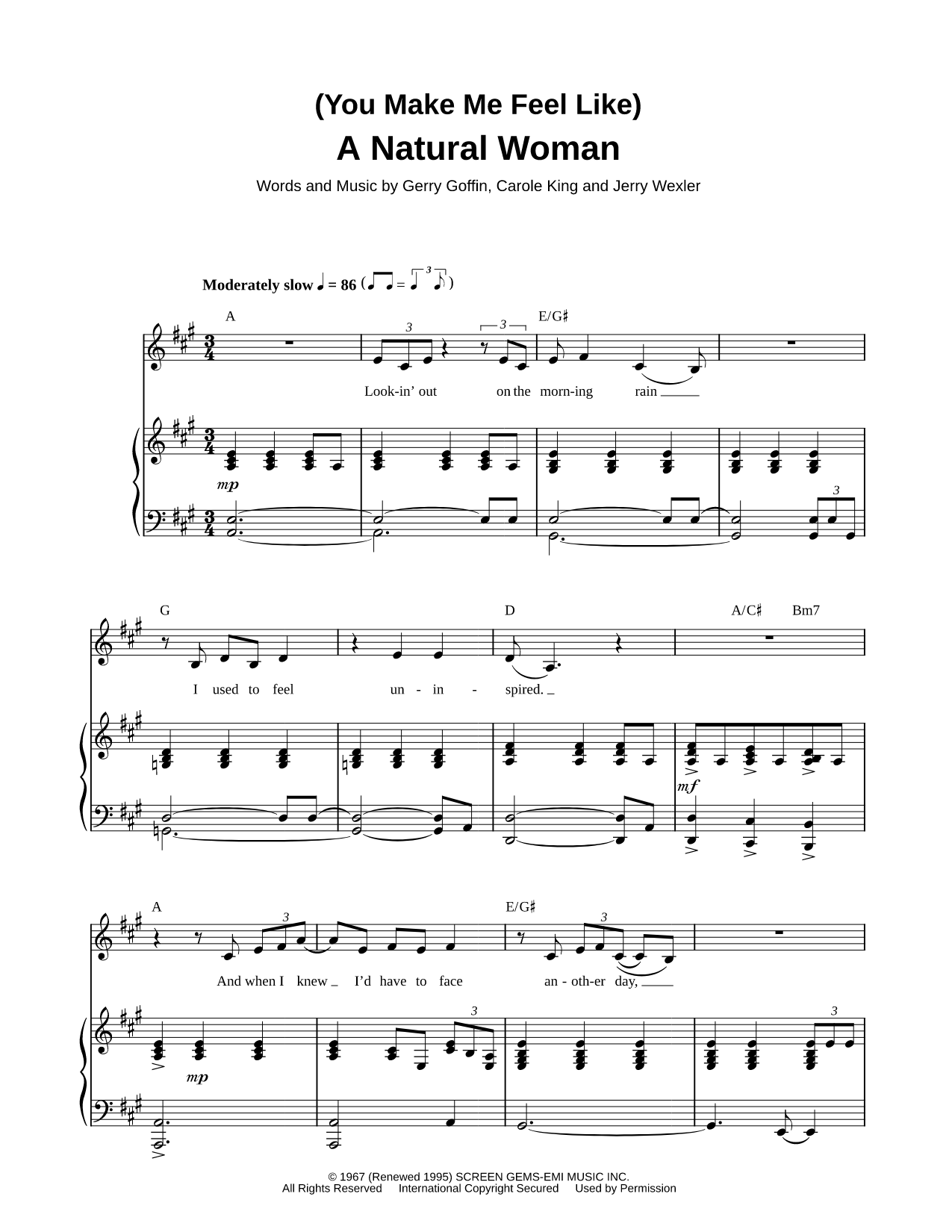 (You Make Me Feel Like) A Natural Woman