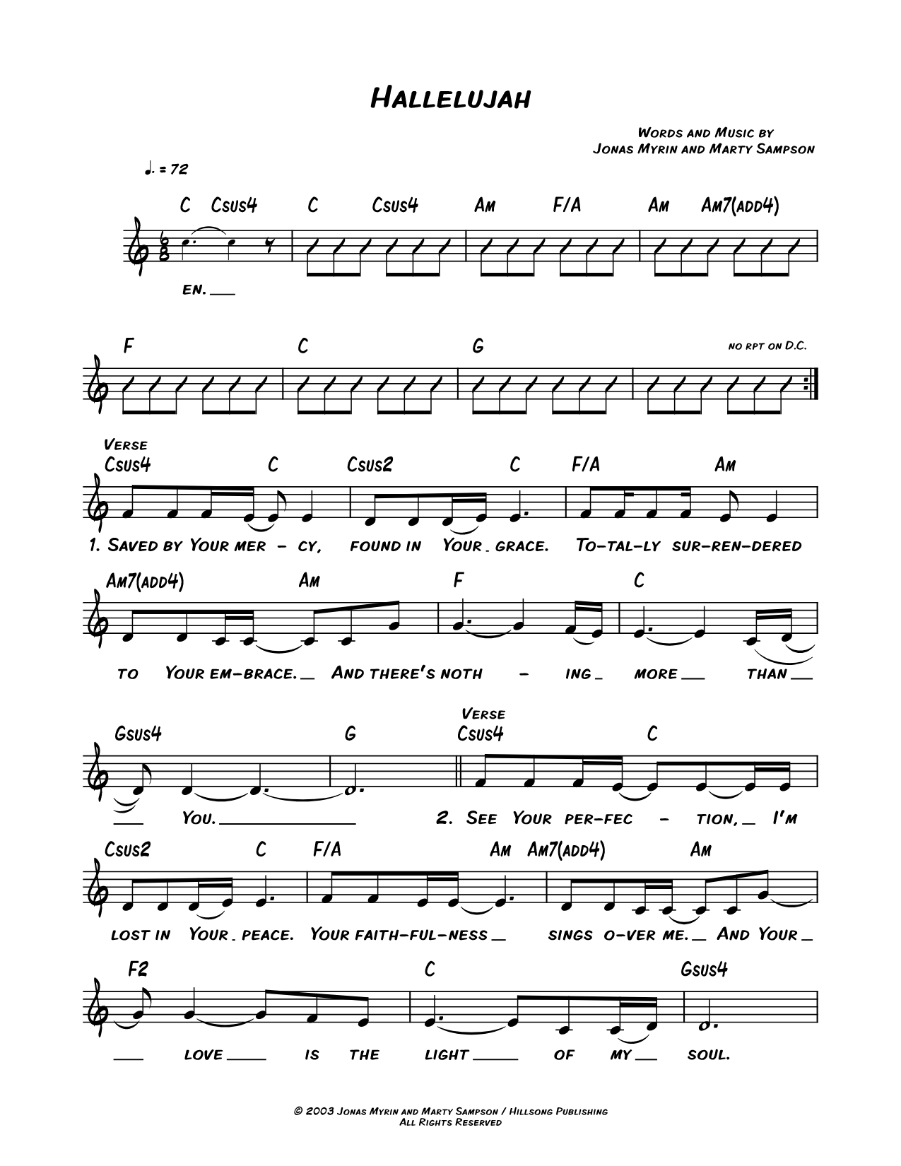 Hallelujah