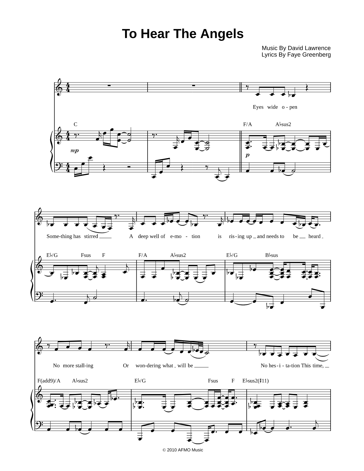 To Hear the Angels
