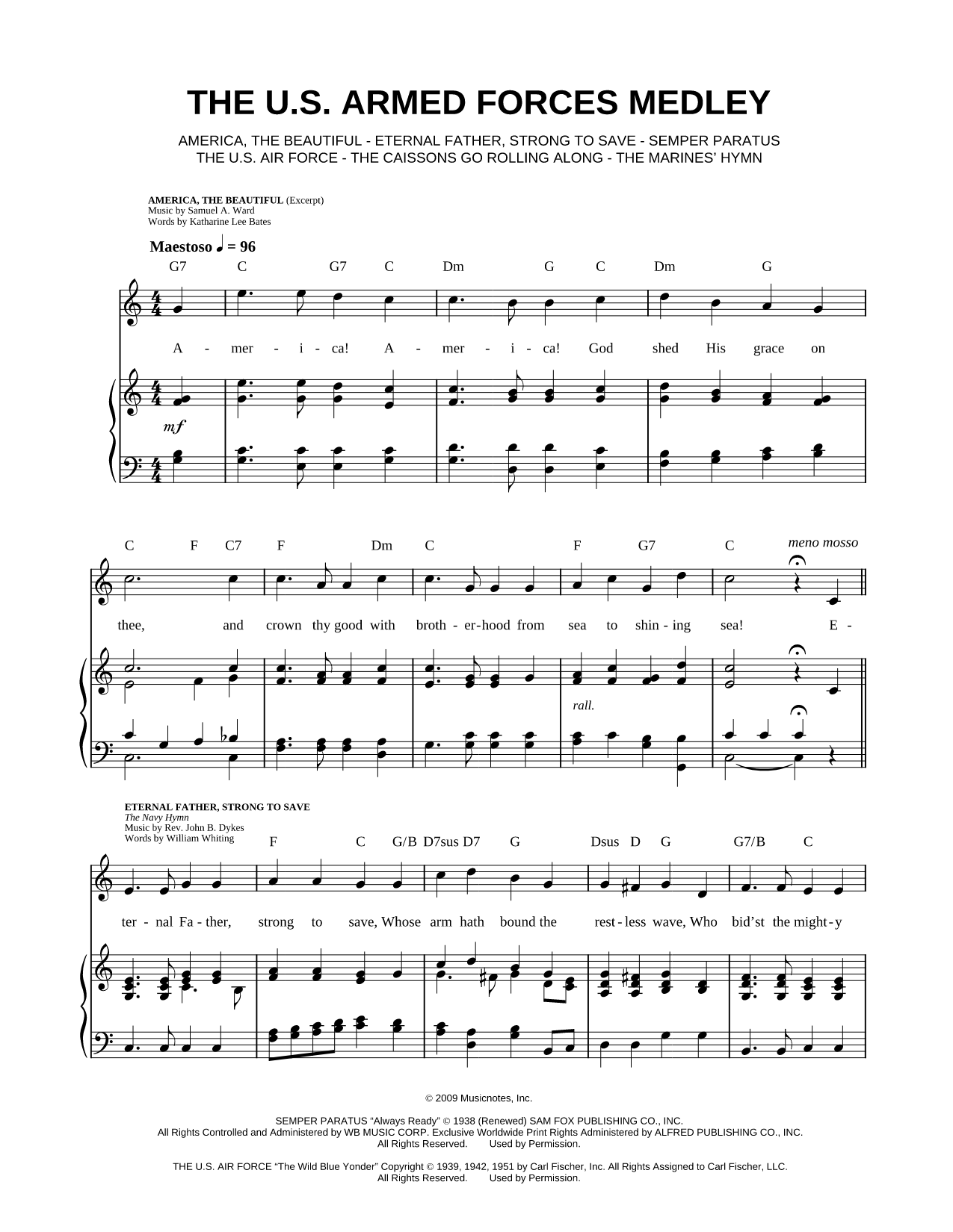 The U.S. Armed Forces Medley