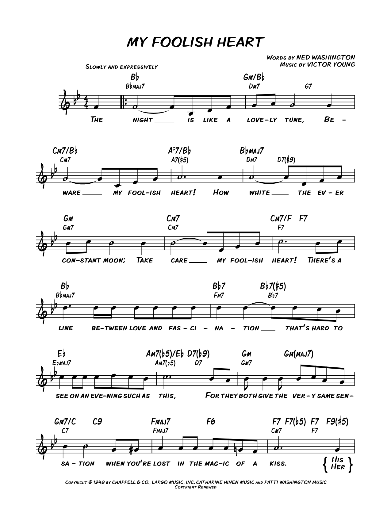 My Foolish Heart