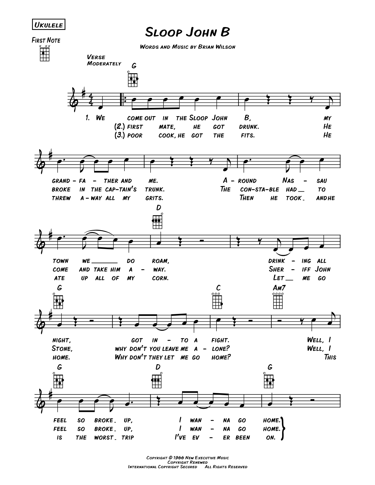 Sloop John B