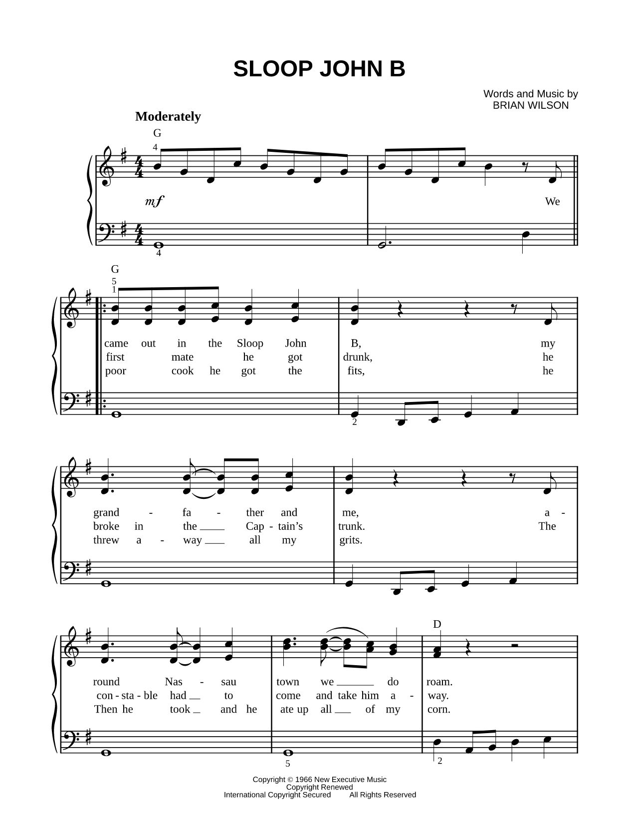 Sloop John B