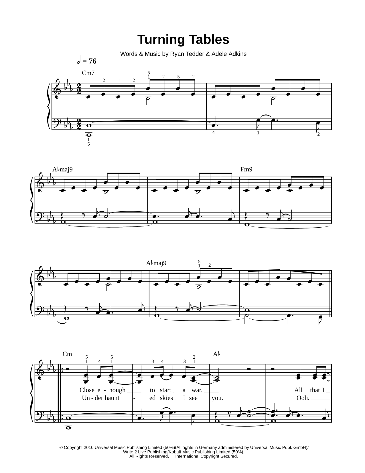 Turning Tables