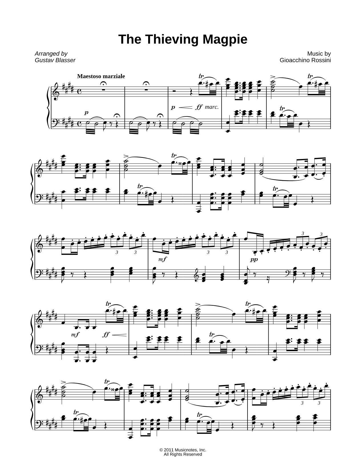 The Thieving Magpie Overture