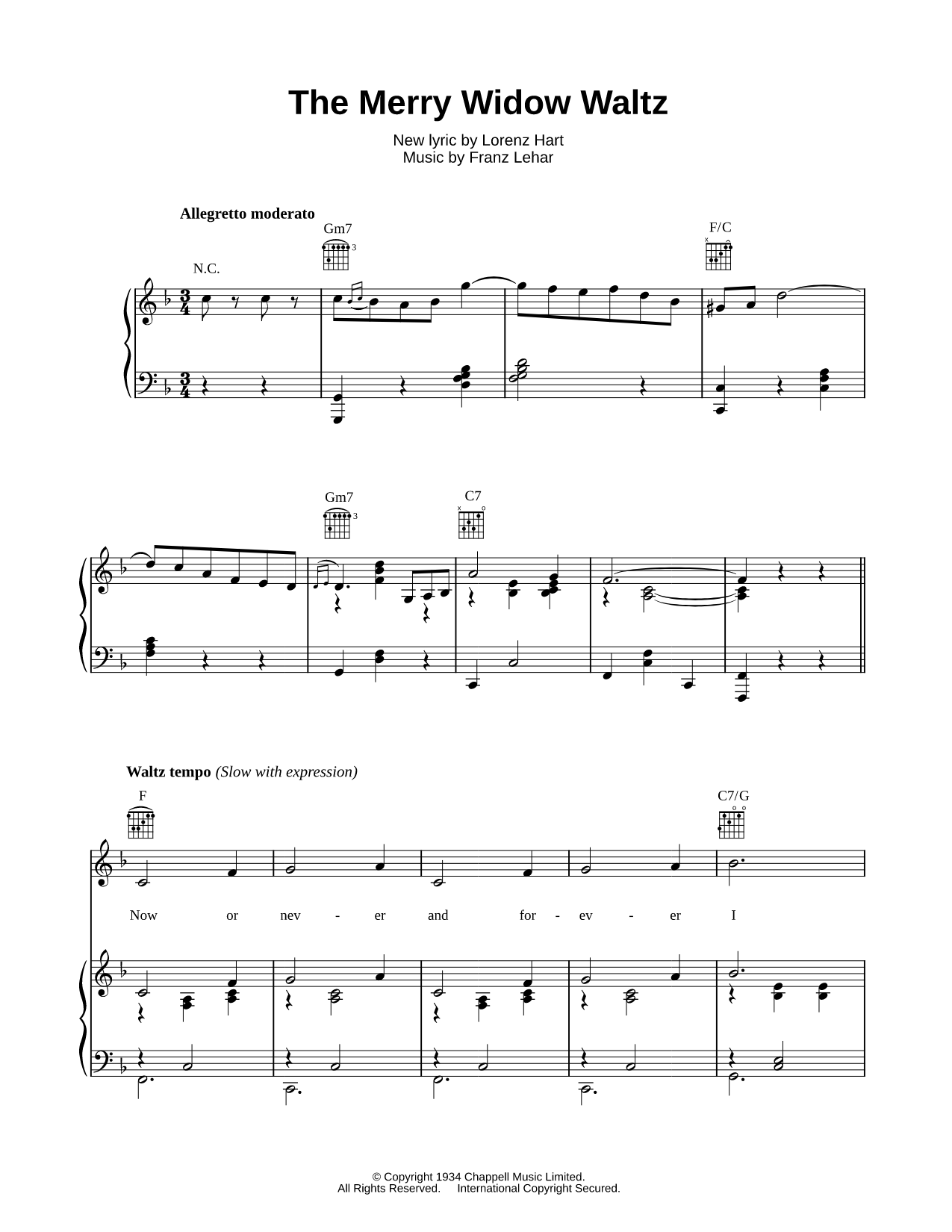 The Merry Widow Waltz