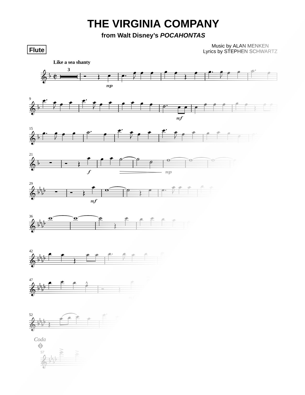 The Virginia Company - Flute
