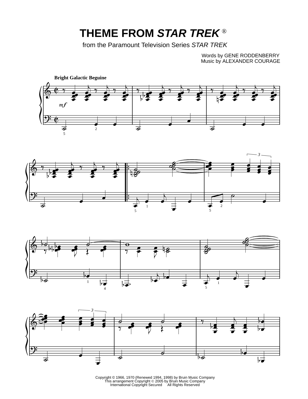Theme from Star Trek