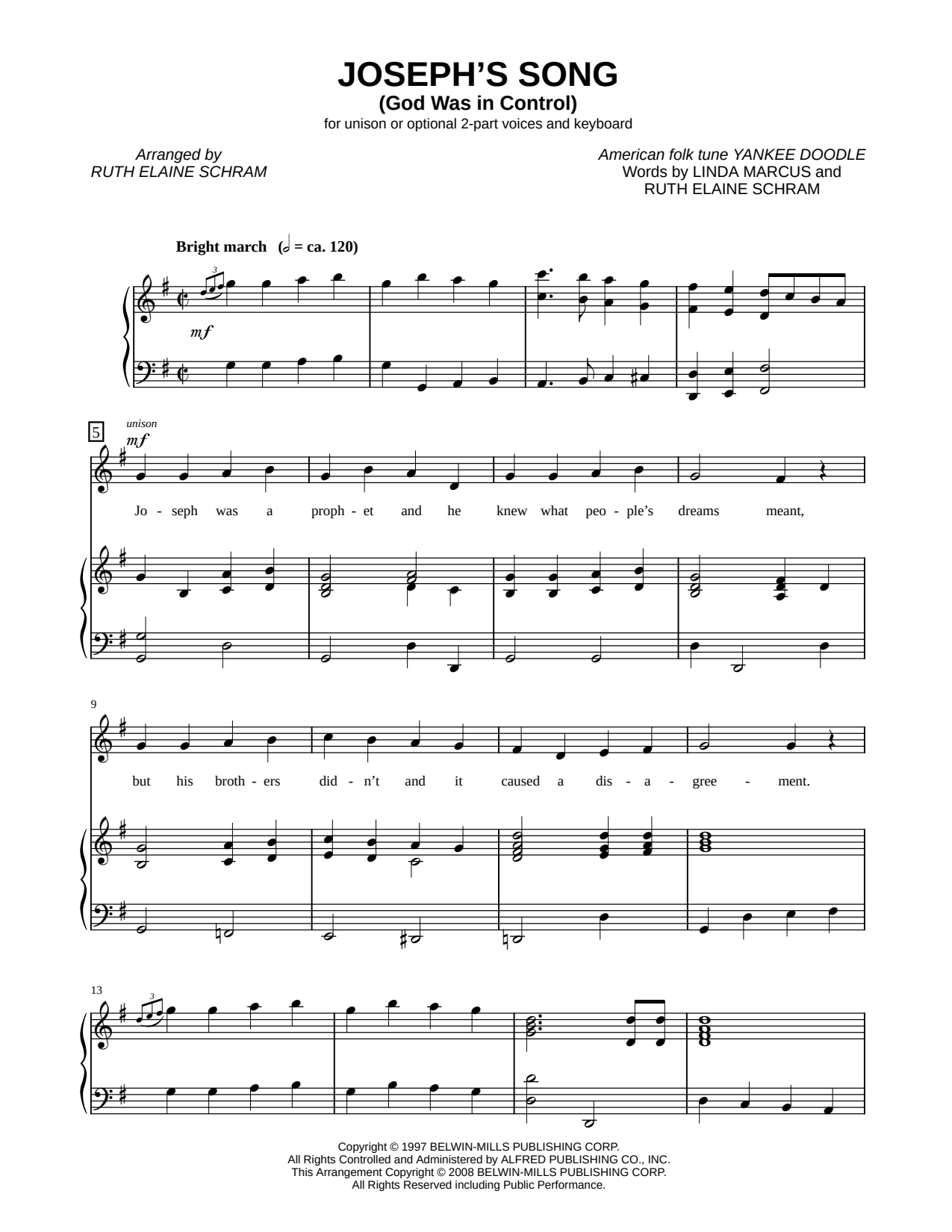 Joseph's Song (God Was in Control)