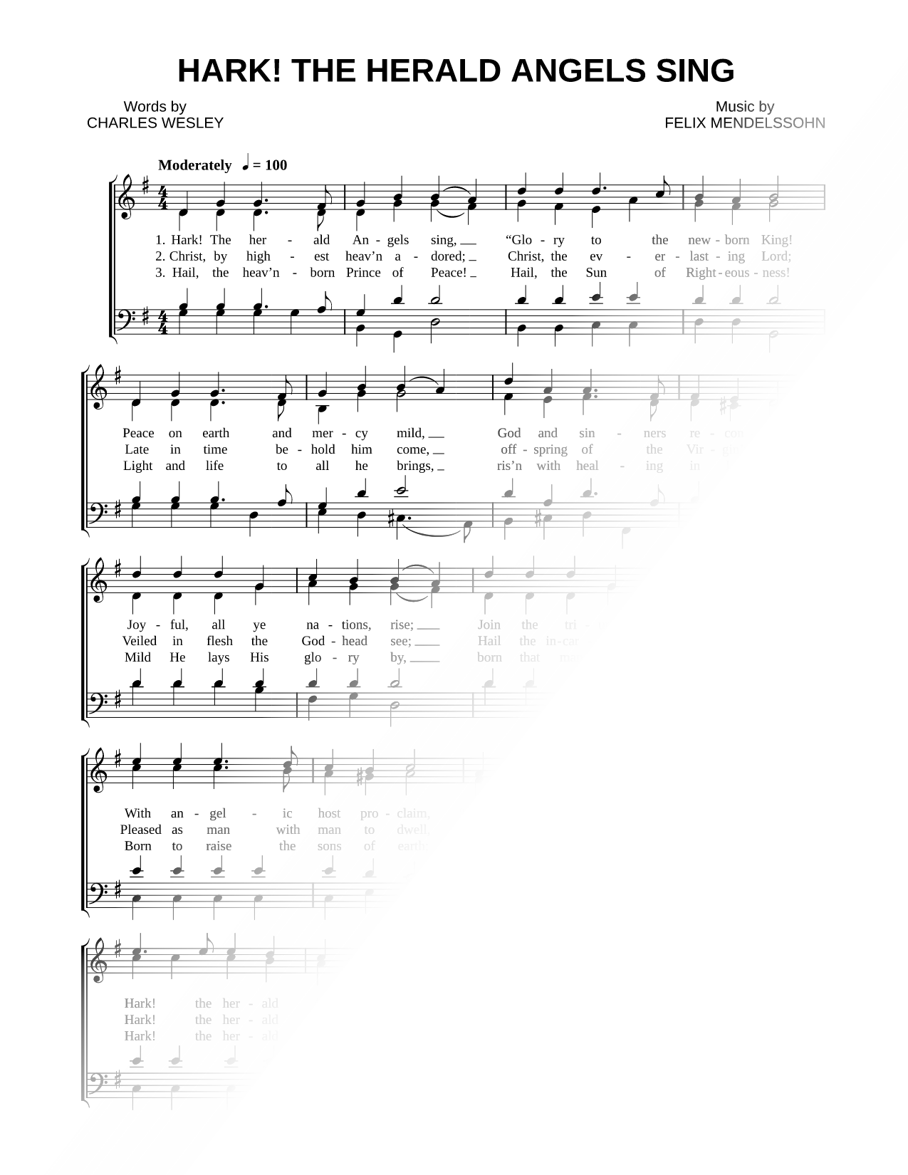 Hark! The Herald Angels Sing