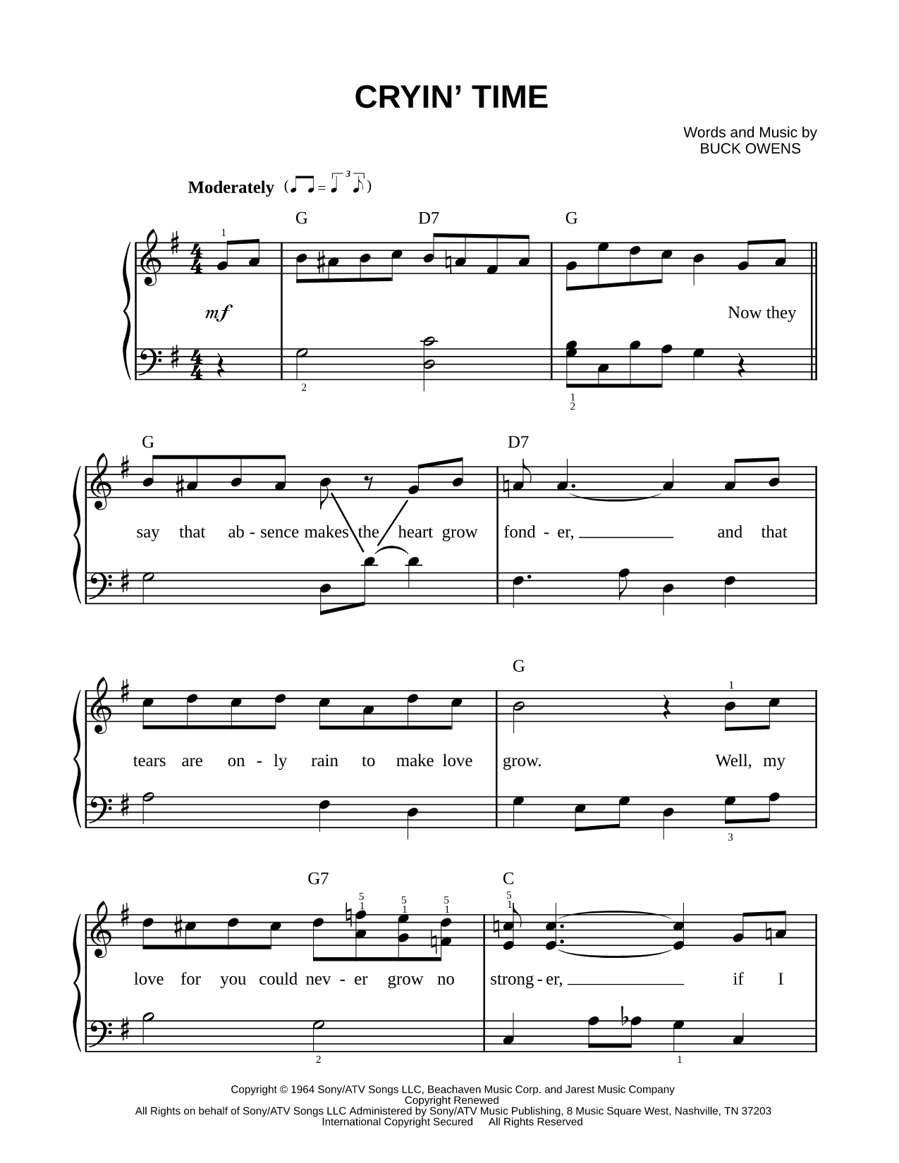 Crying Time