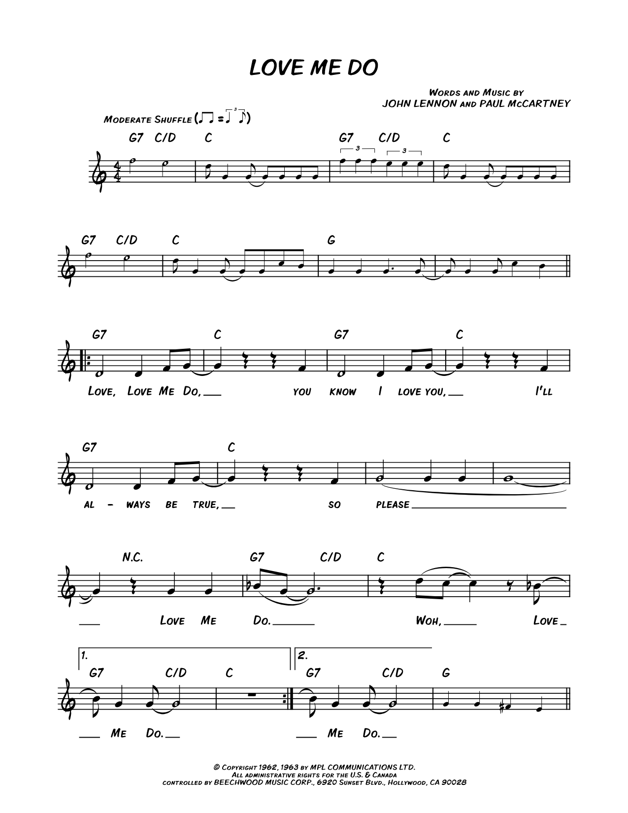 Love Me Do