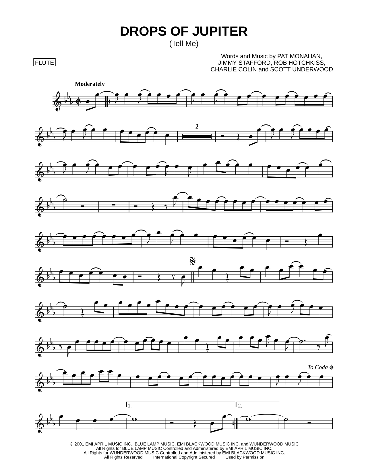 Drops of Jupiter (Tell Me)