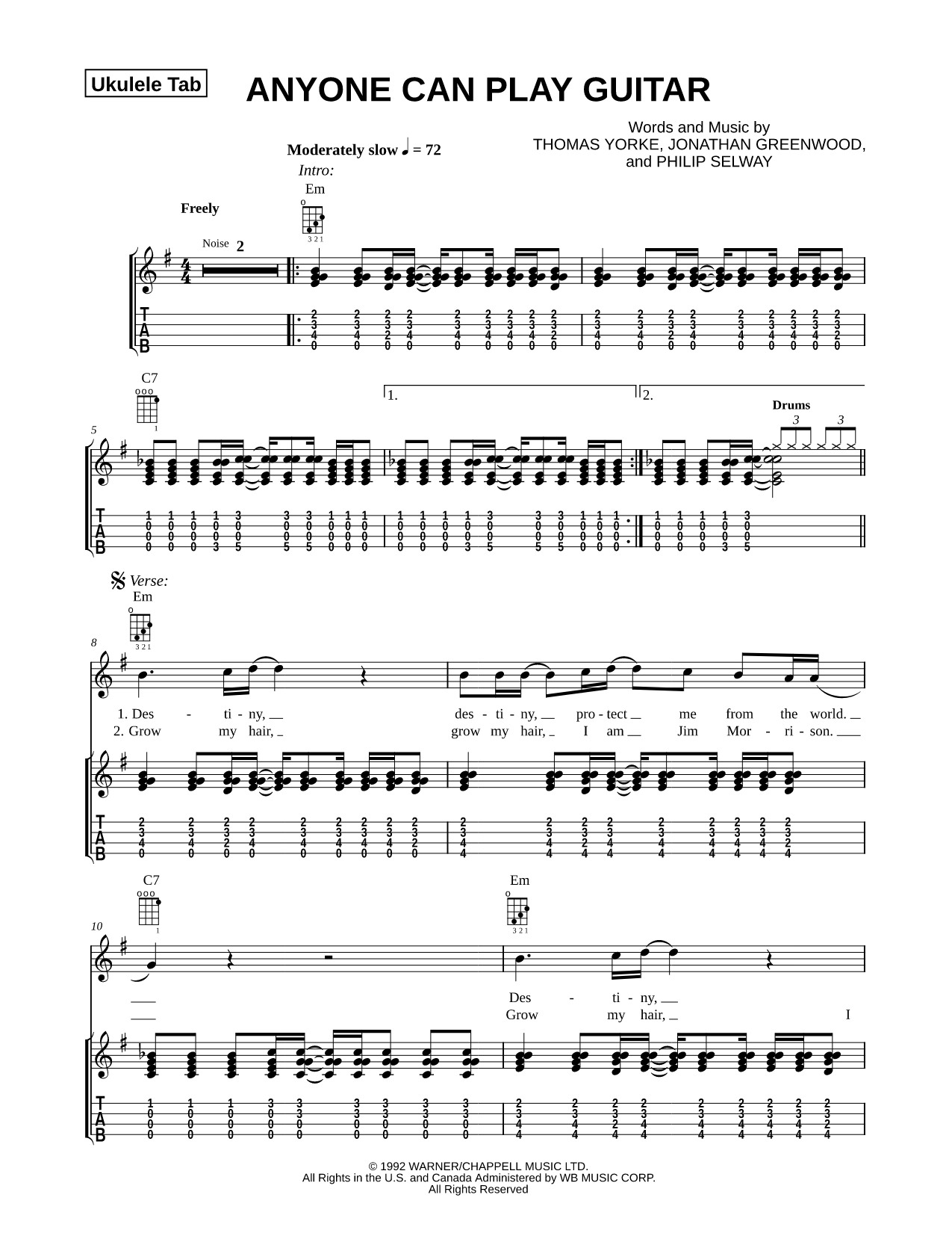 Anyone Can Play Guitar