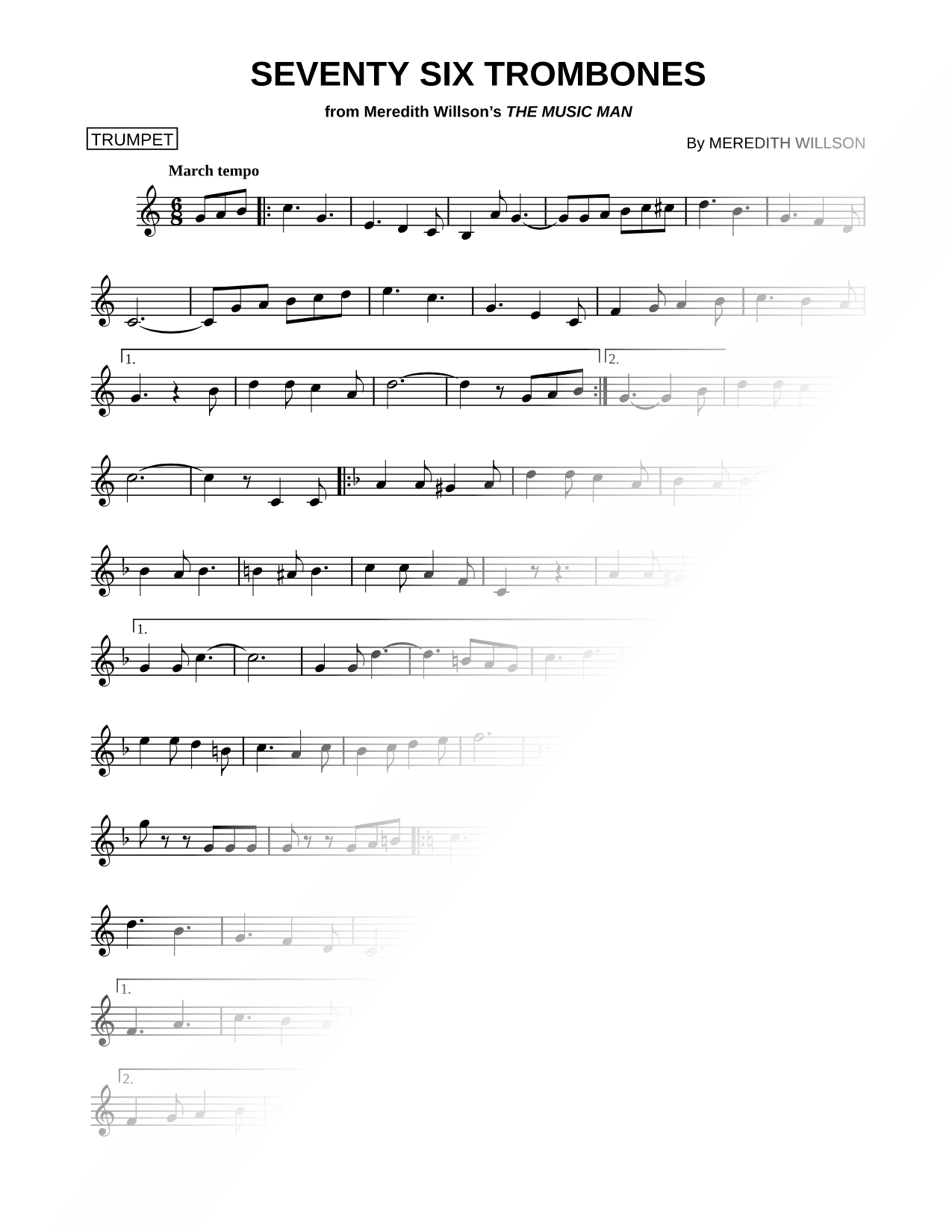 Seventy Six Trombones