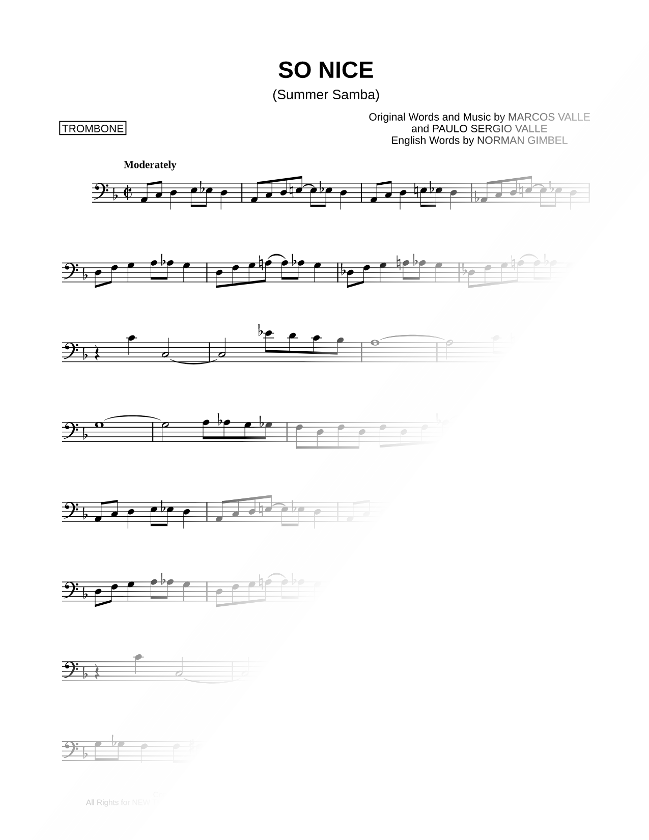So Nice (Summer Samba)