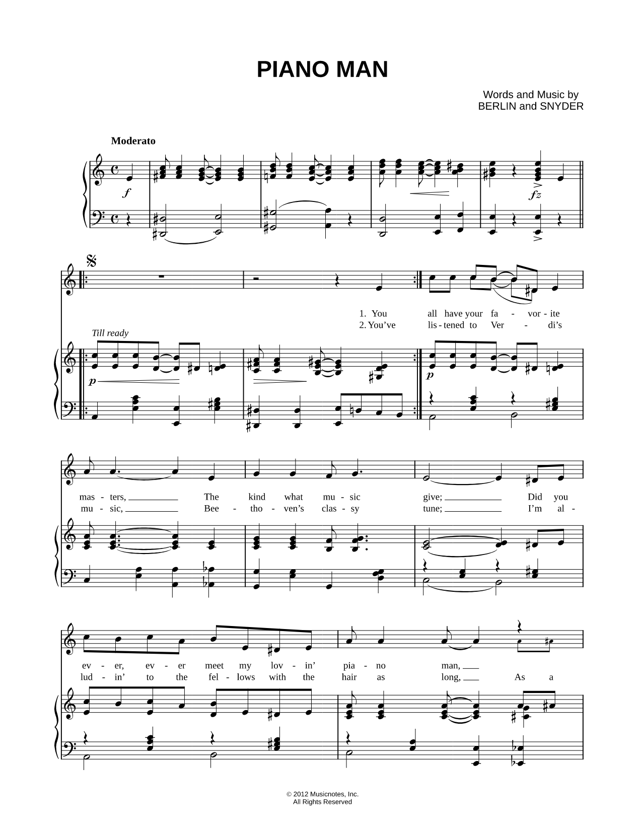 Piano Man