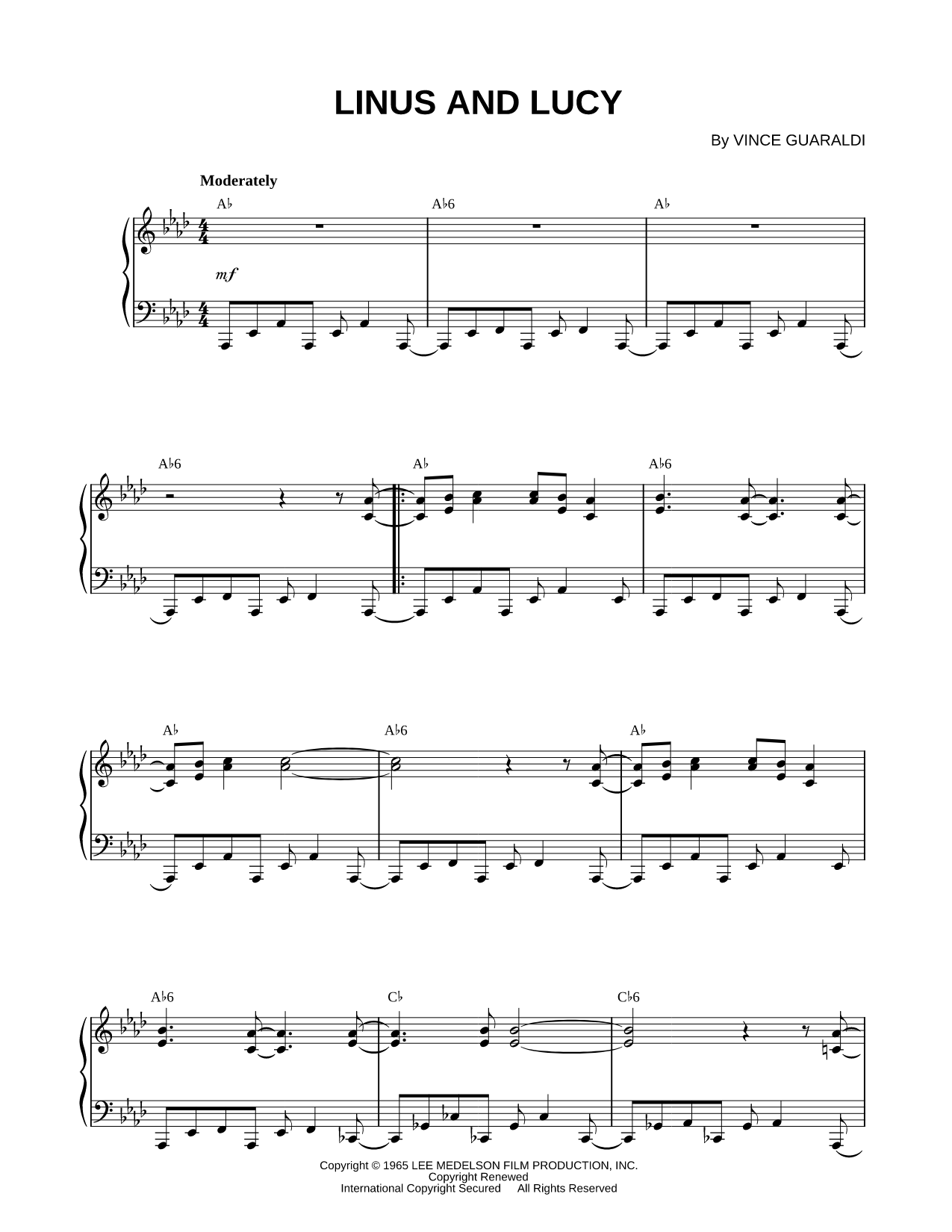 Linus and Lucy (Peanuts Theme)