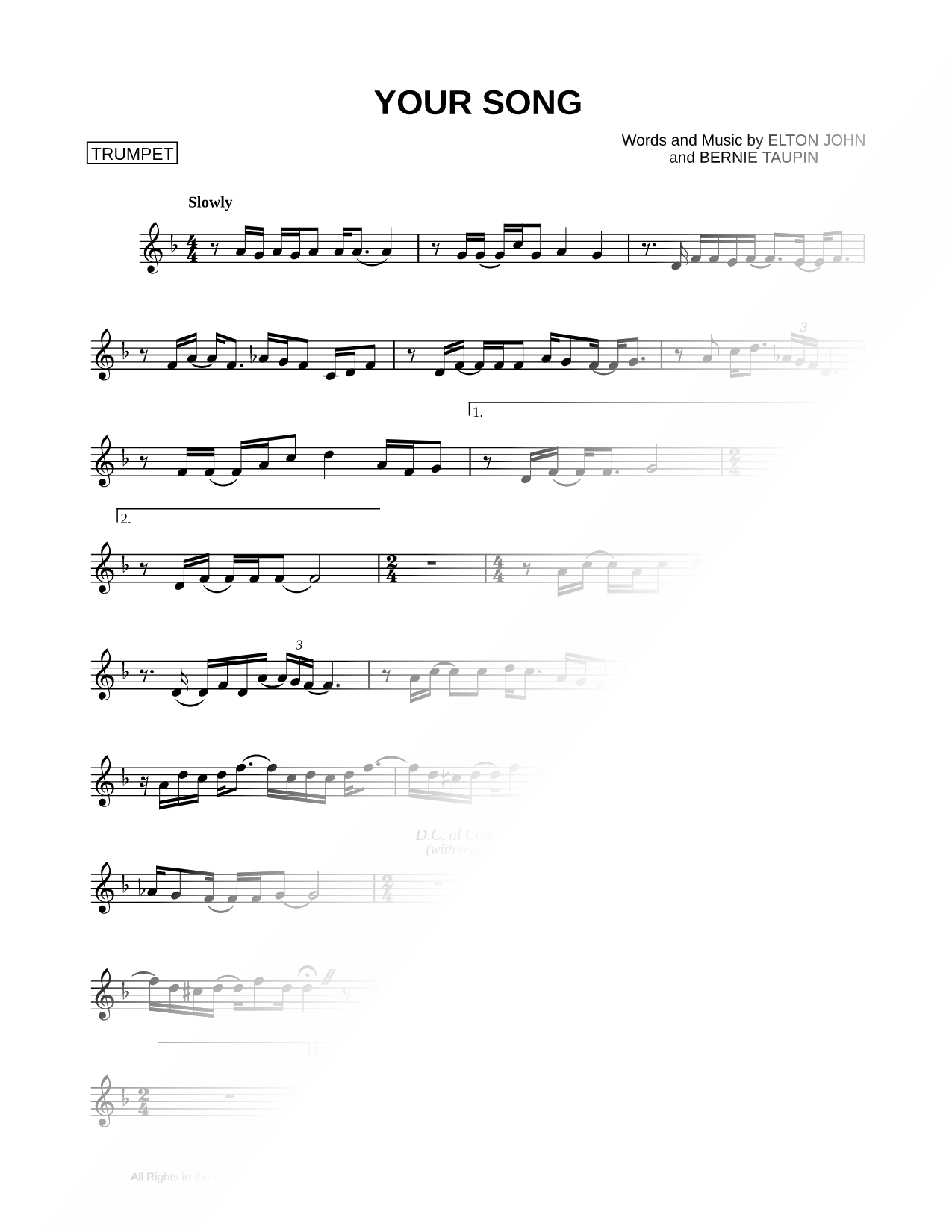 Your Song