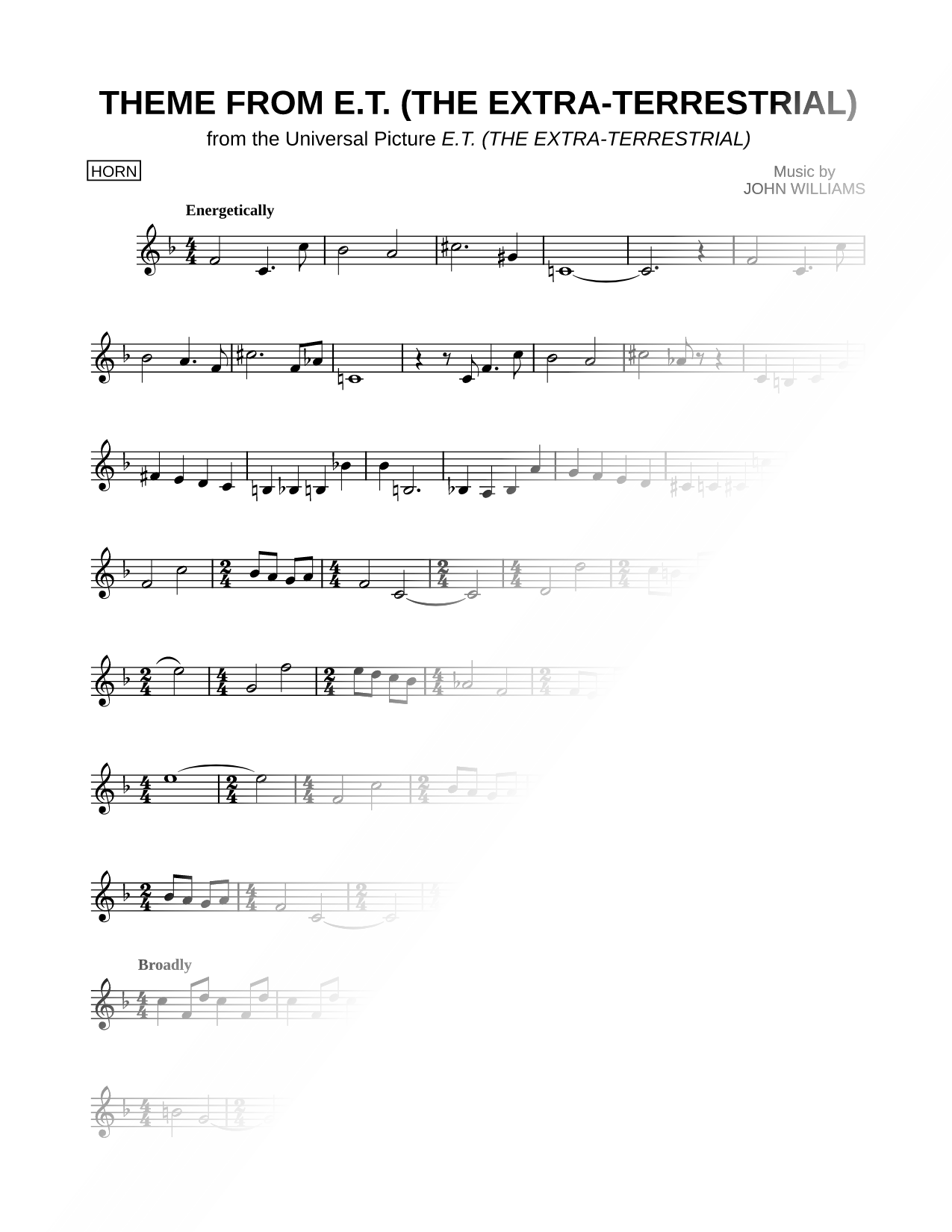 Theme from E.T.