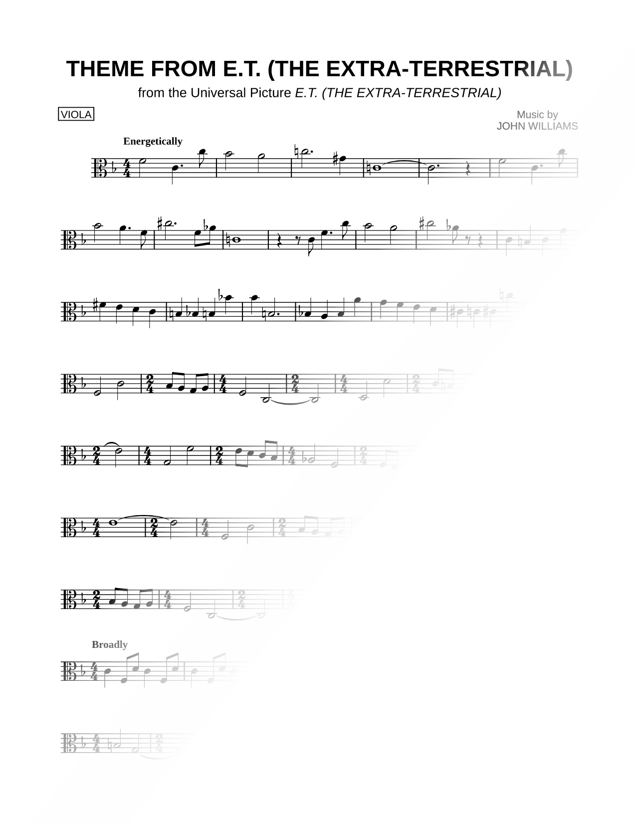 Theme from E.T.