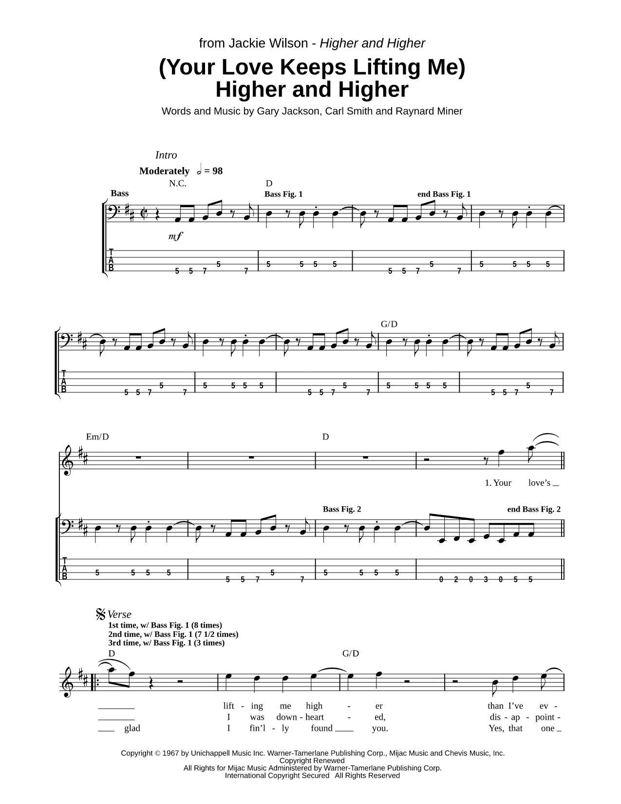 (Your Love Keeps Lifting Me) Higher and Higher