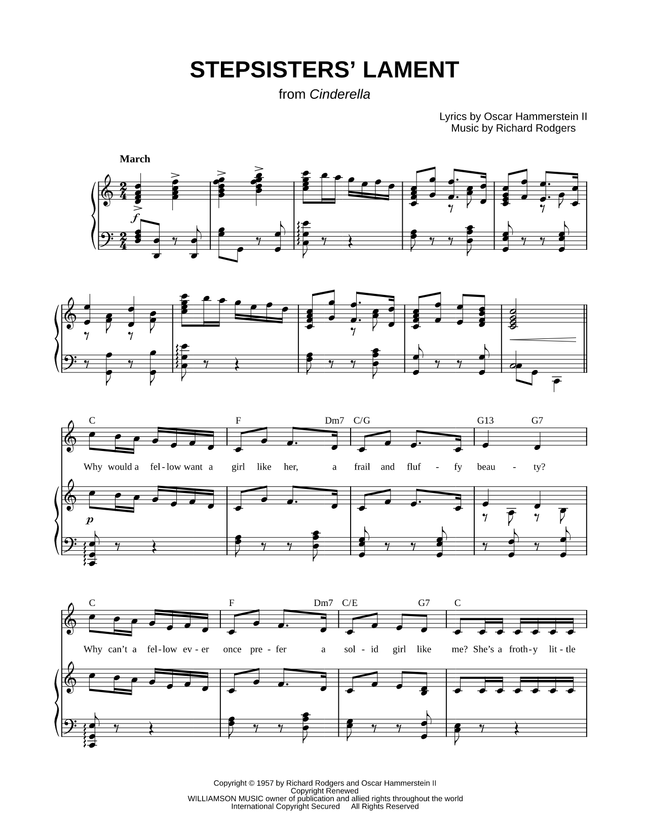 Stepsisters' Lament