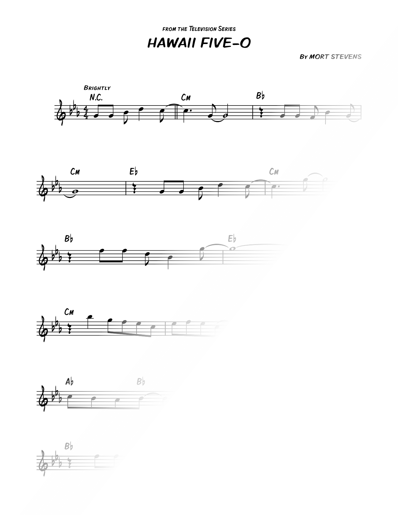 Hawaii Five-O Theme