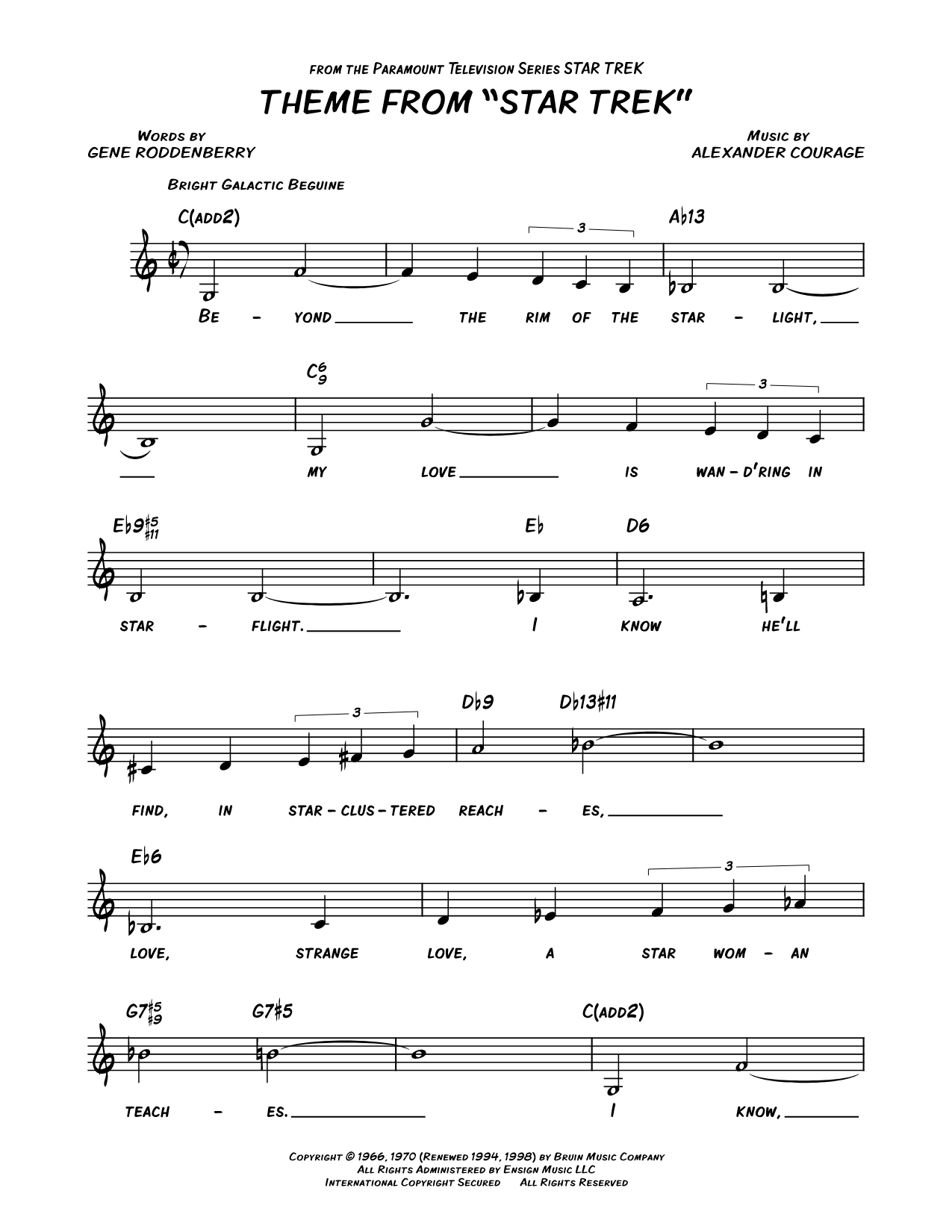 Theme from Star Trek