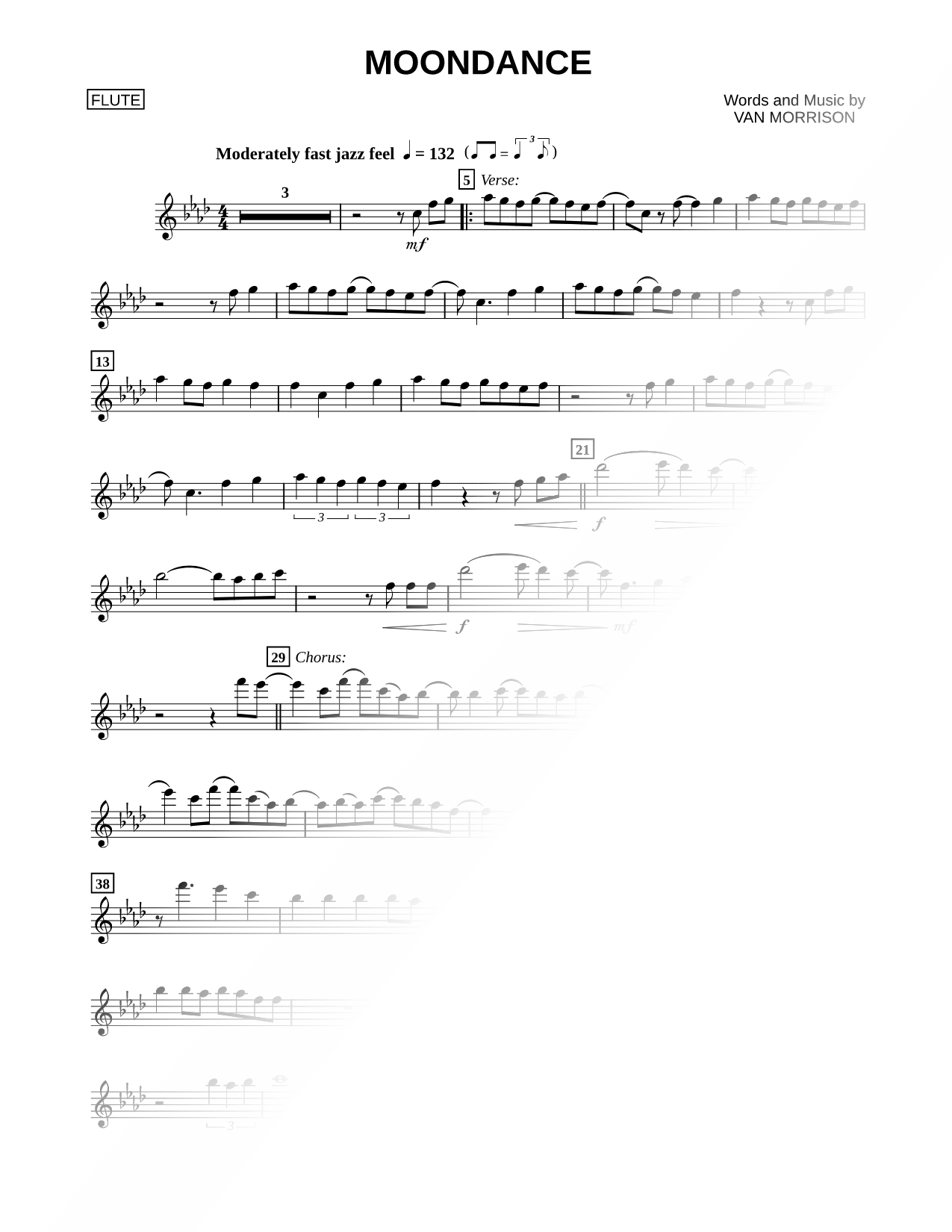 Moondance - Flute