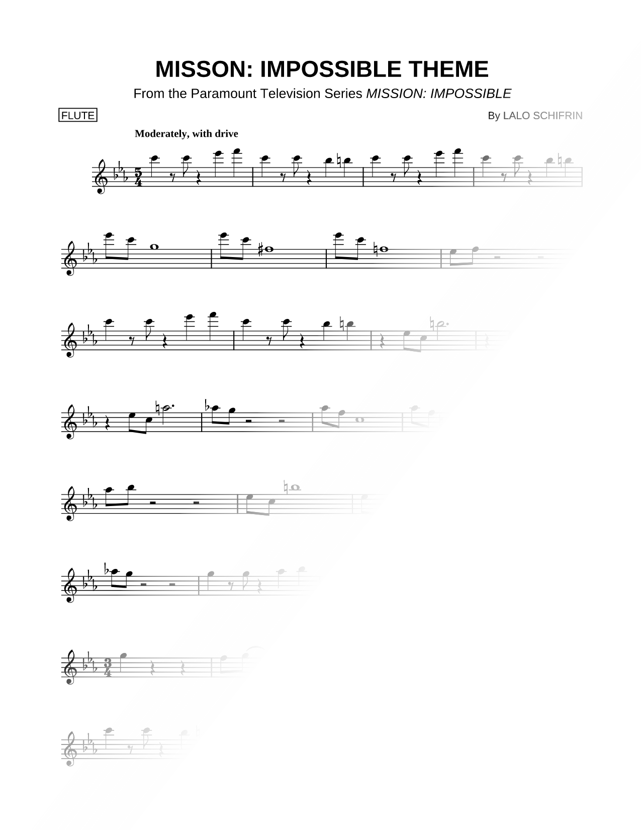 Mission: Impossible Theme