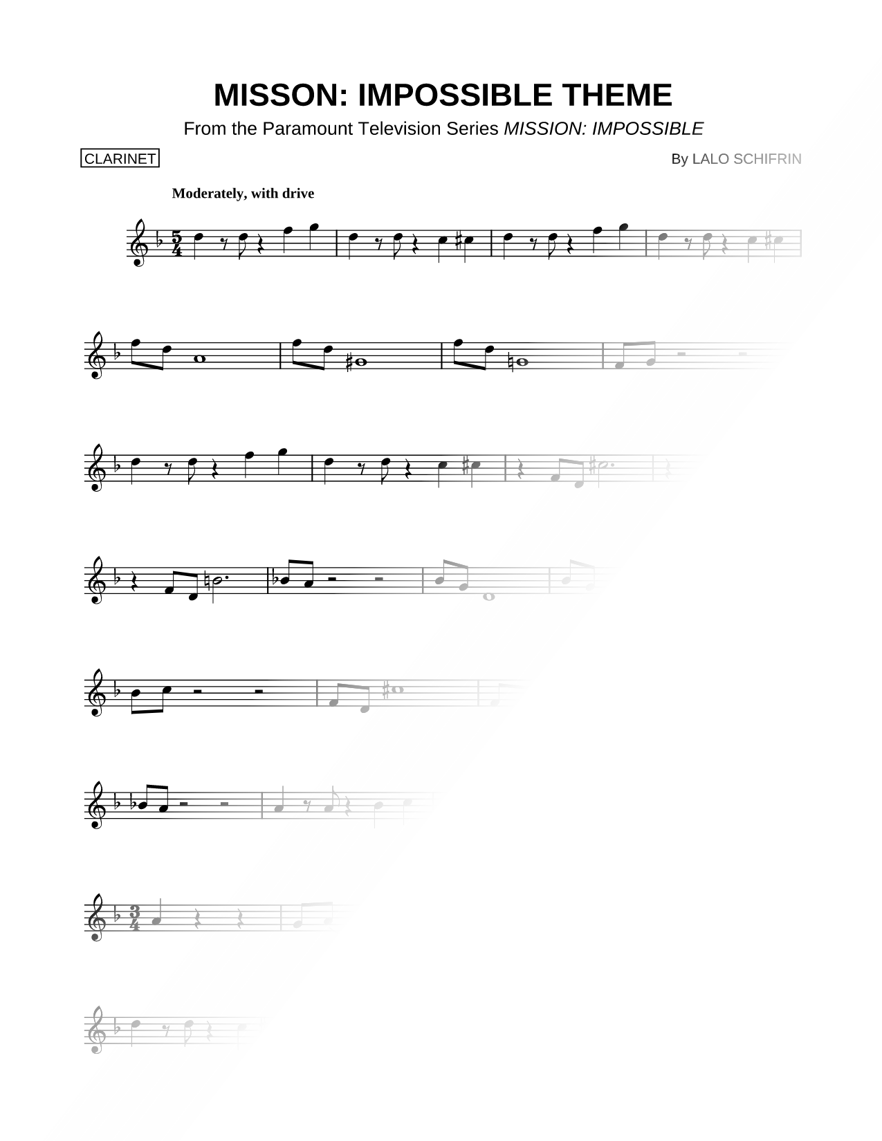 Mission: Impossible Theme