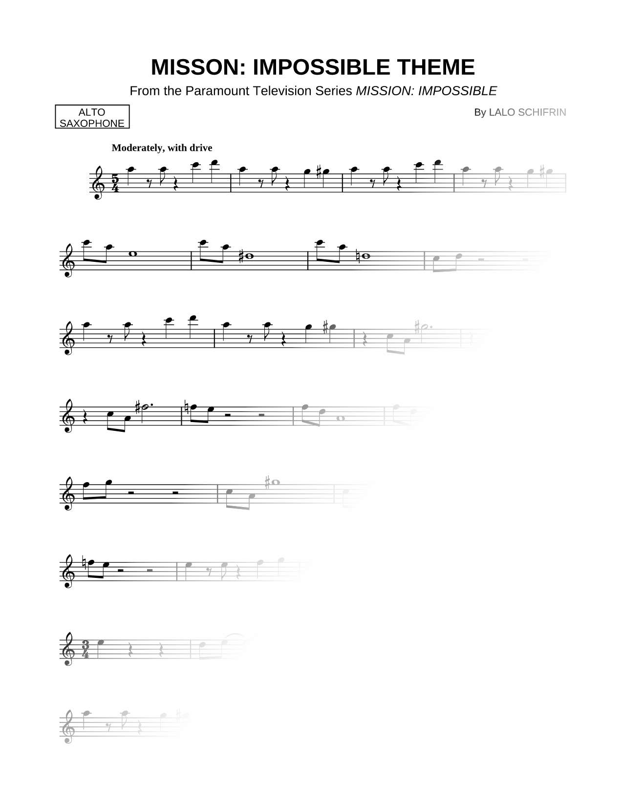 Mission: Impossible Theme