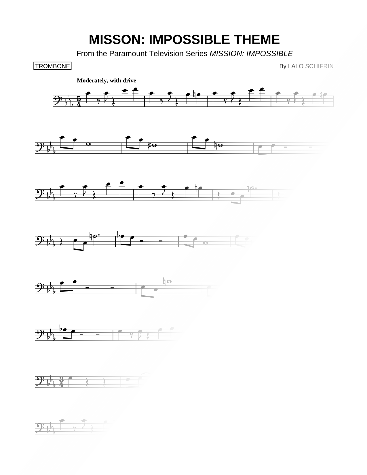 Mission: Impossible Theme