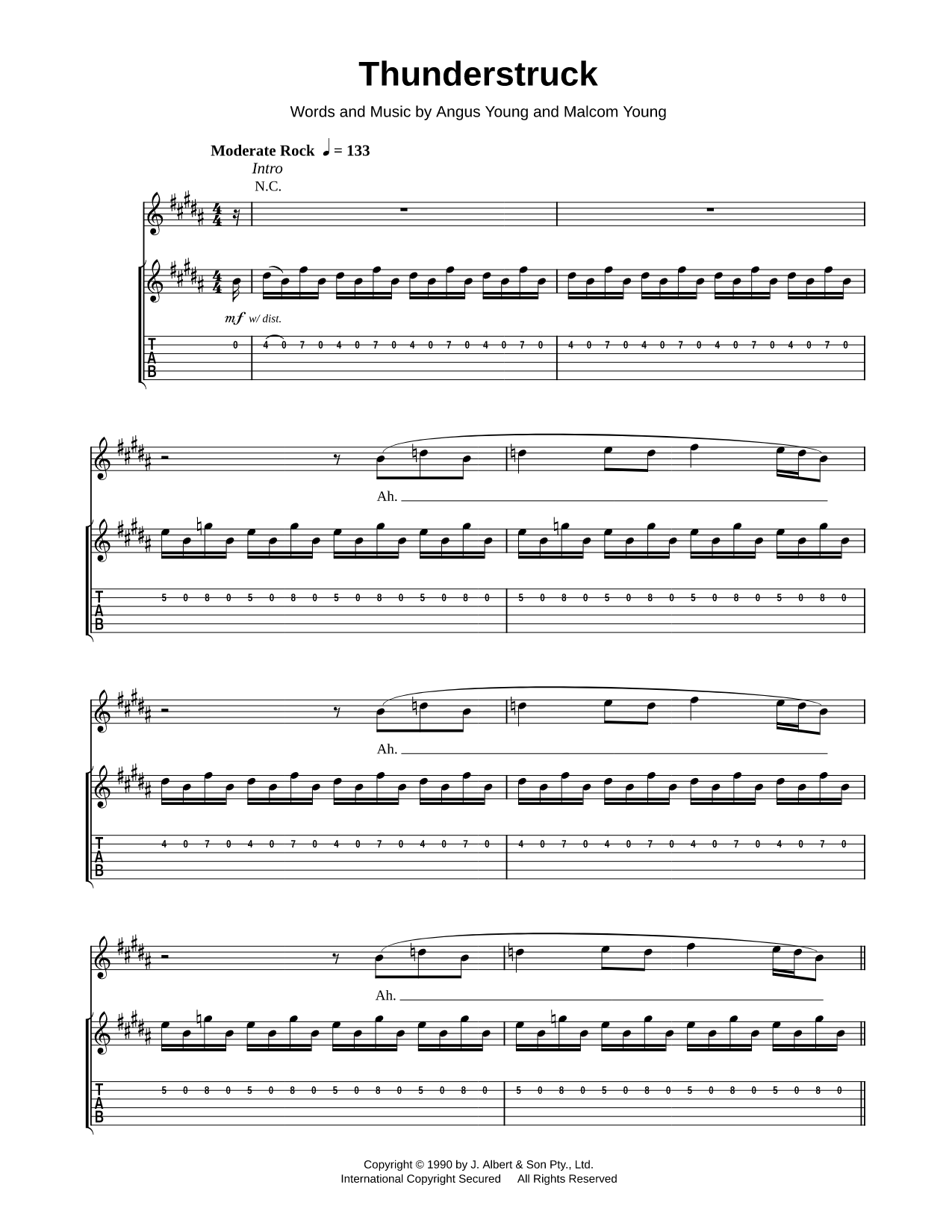 Thunderstruck