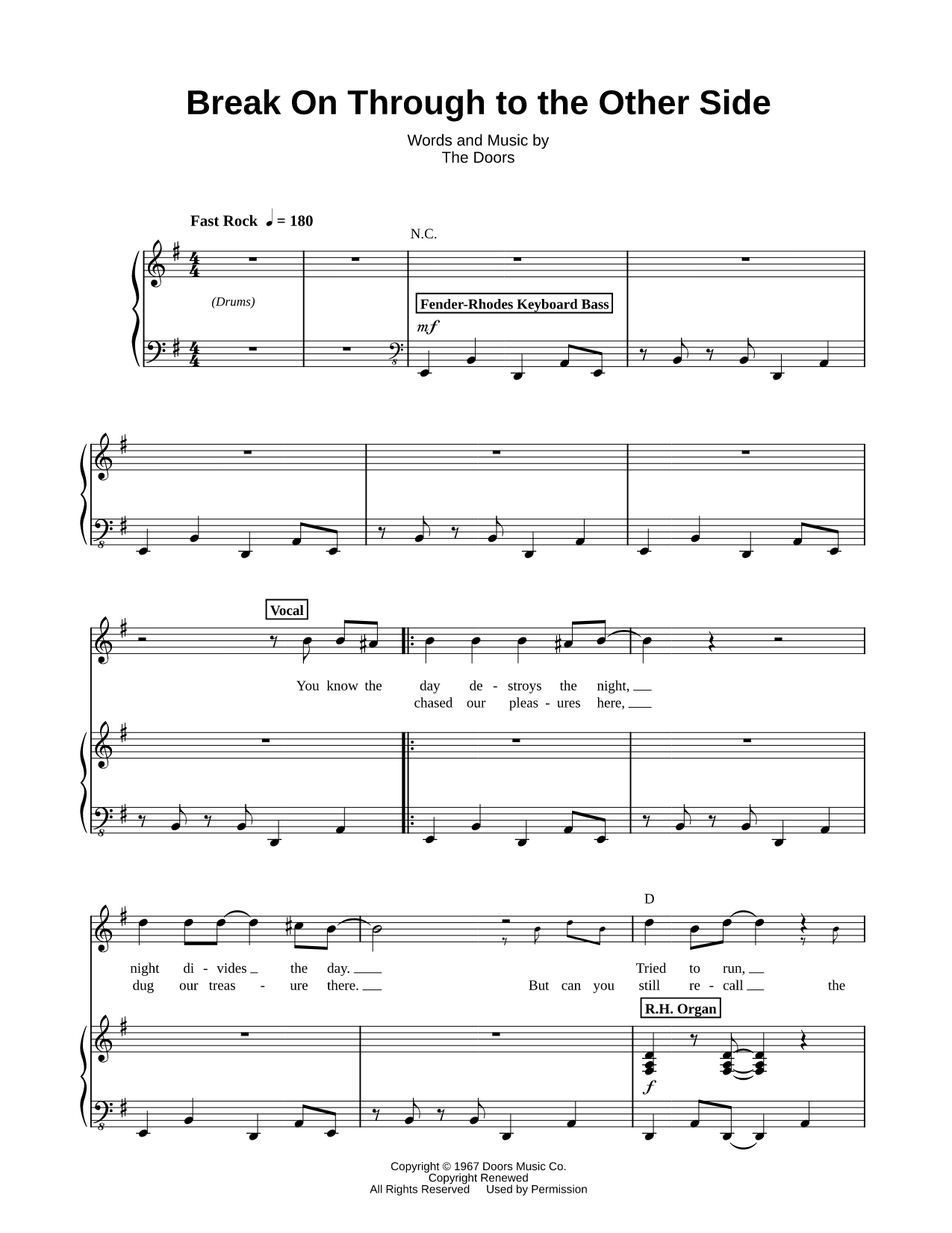 Break on Through (To the Other Side)