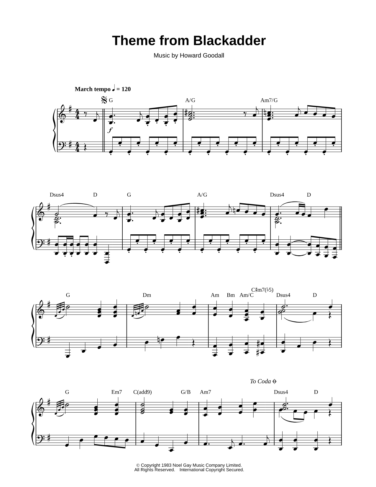 Theme From Blackadder