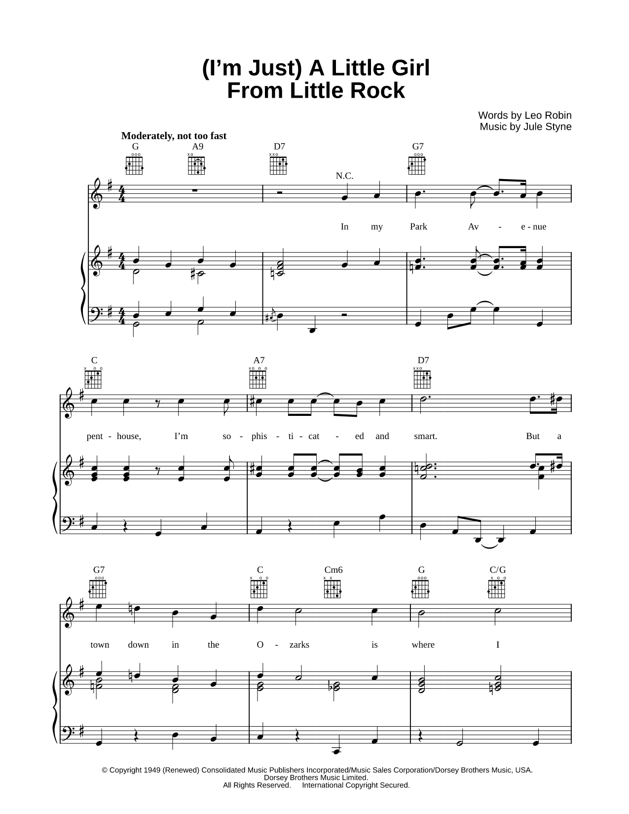 (I'm Just) A Little Girl From Little Rock