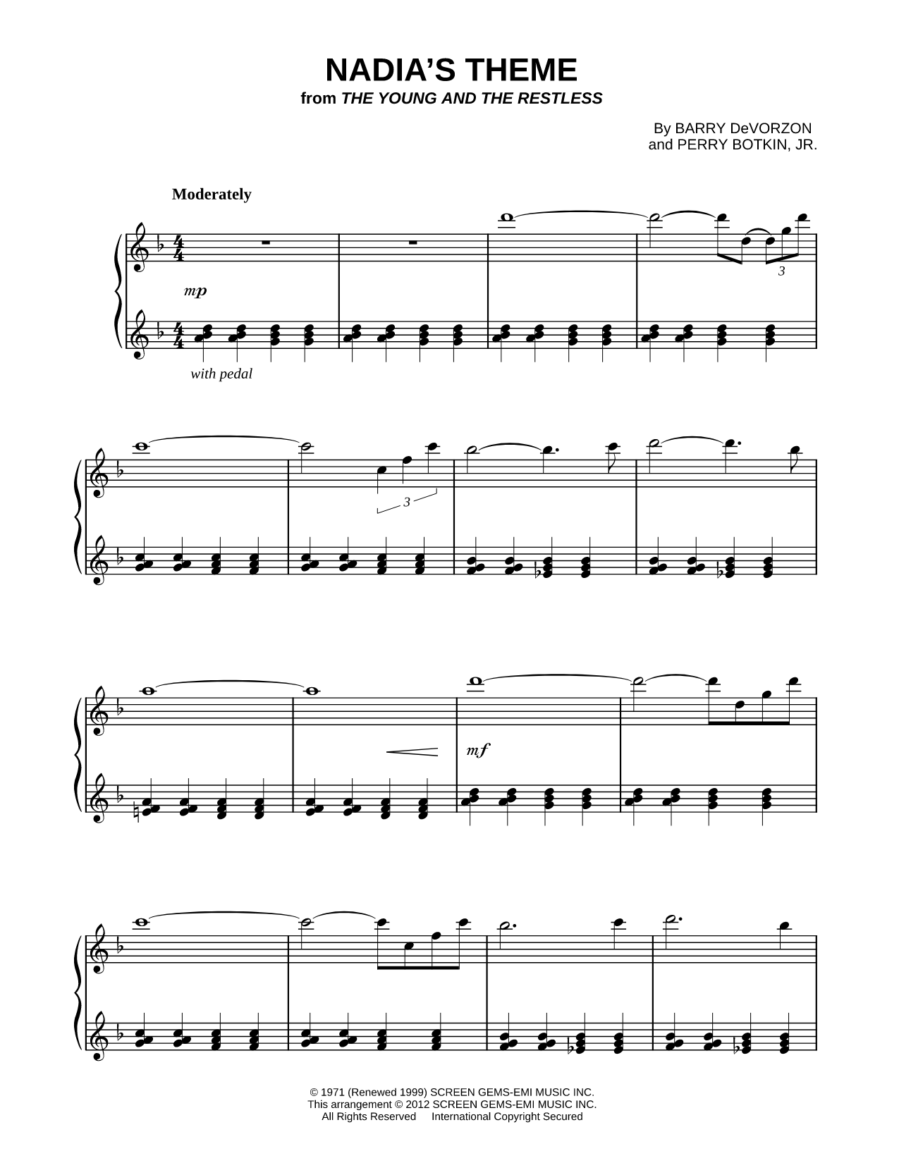 Nadia's Theme (The Young and the Restless)