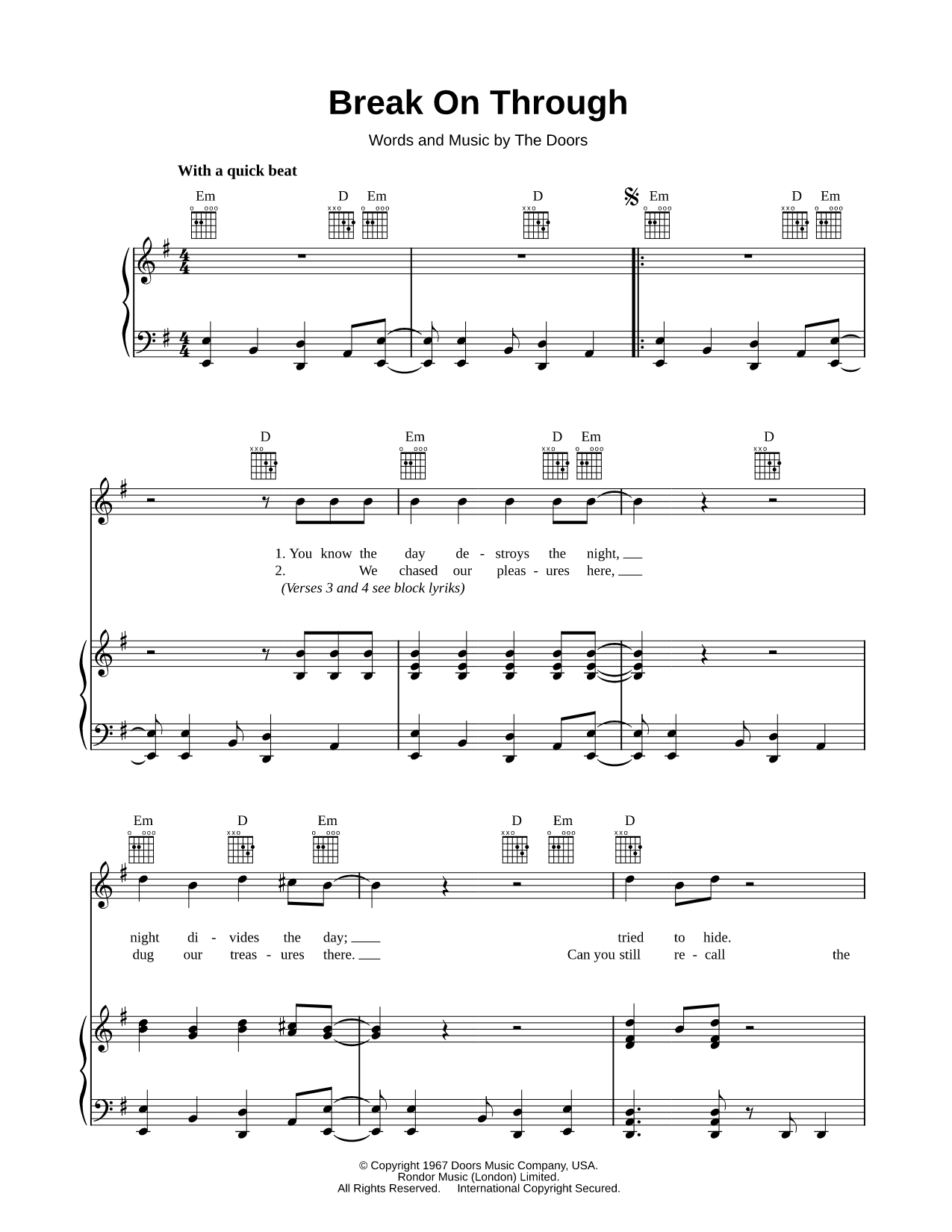 Break on Through (To the Other Side)