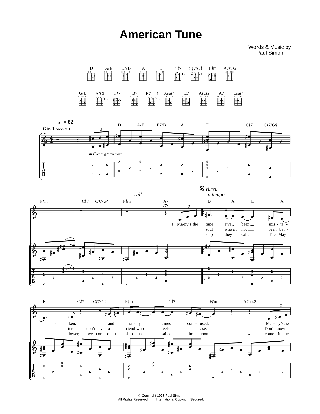 American Tune