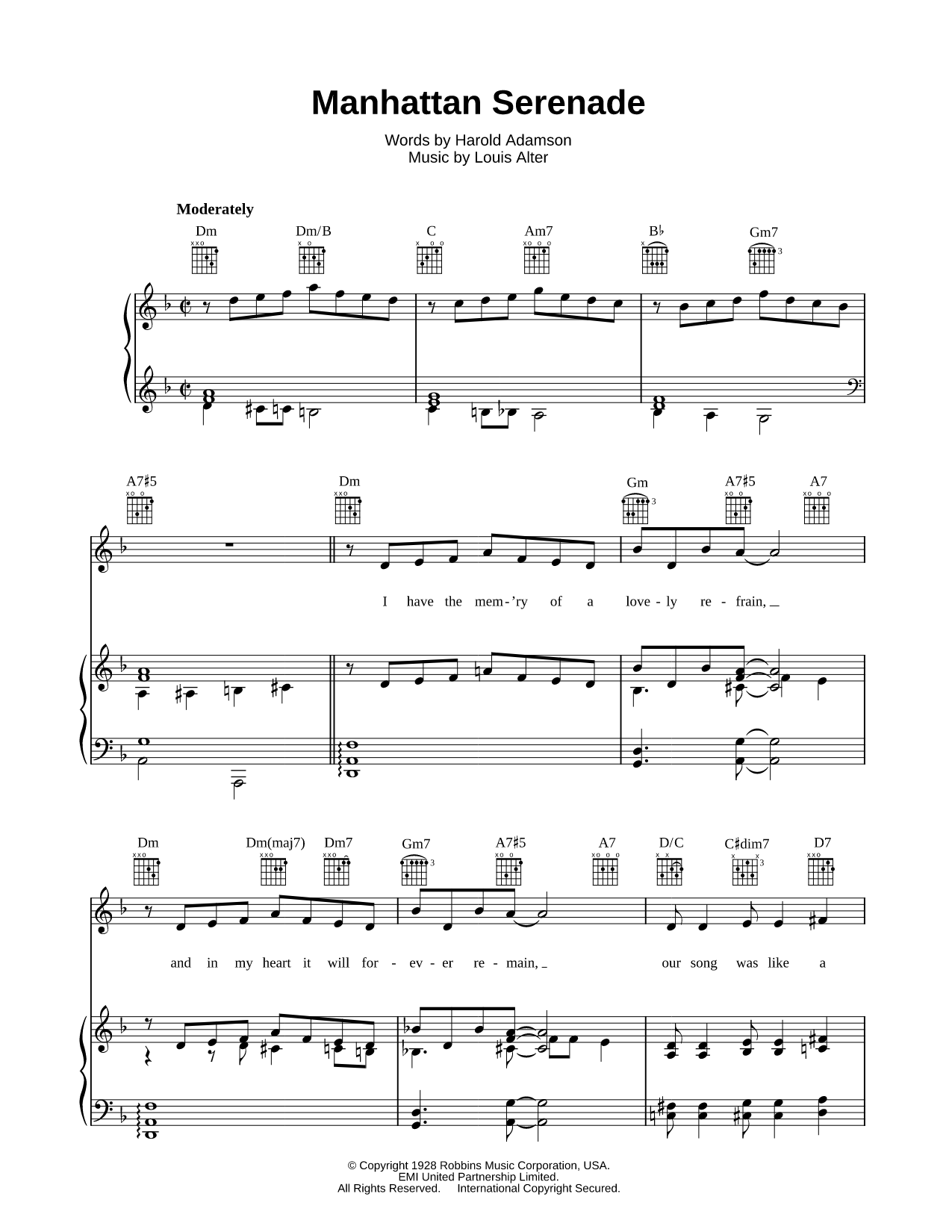 Manhattan Serenade