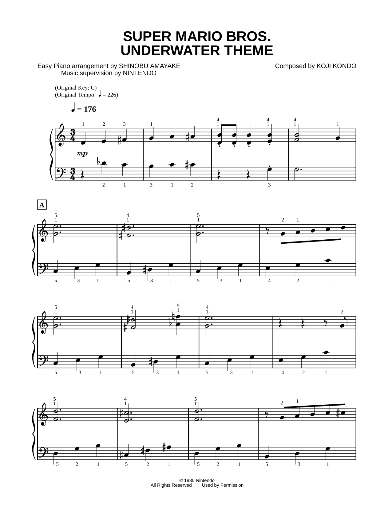 Super Mario Bros. Underwater Theme