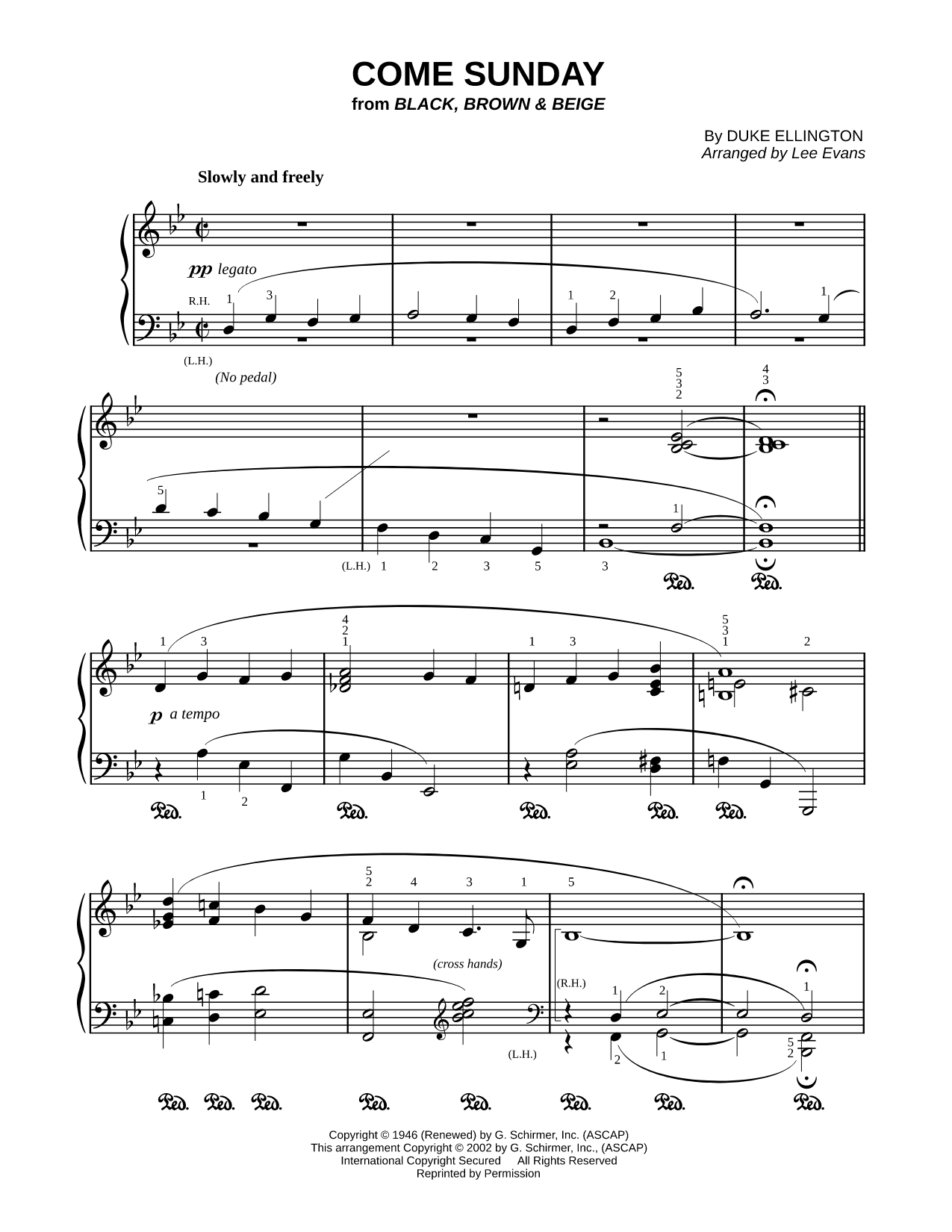 Come Sunday