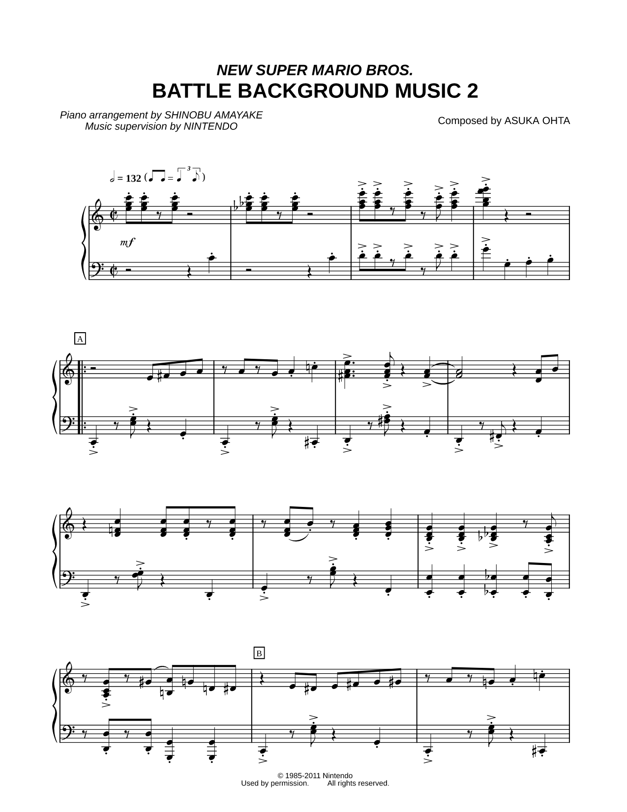 New Super Mario Bros. Battle Background Music 2