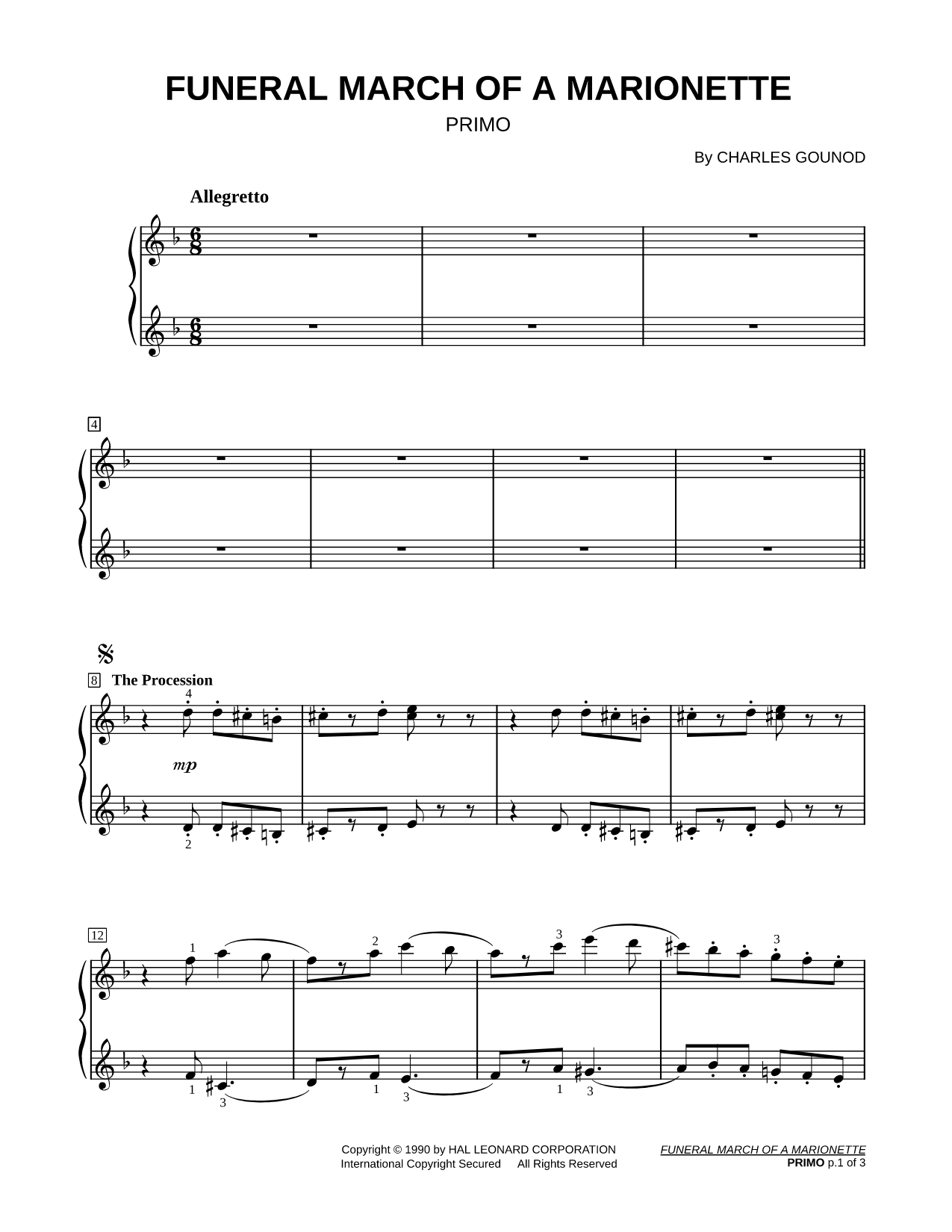 Funeral March of a Marionette