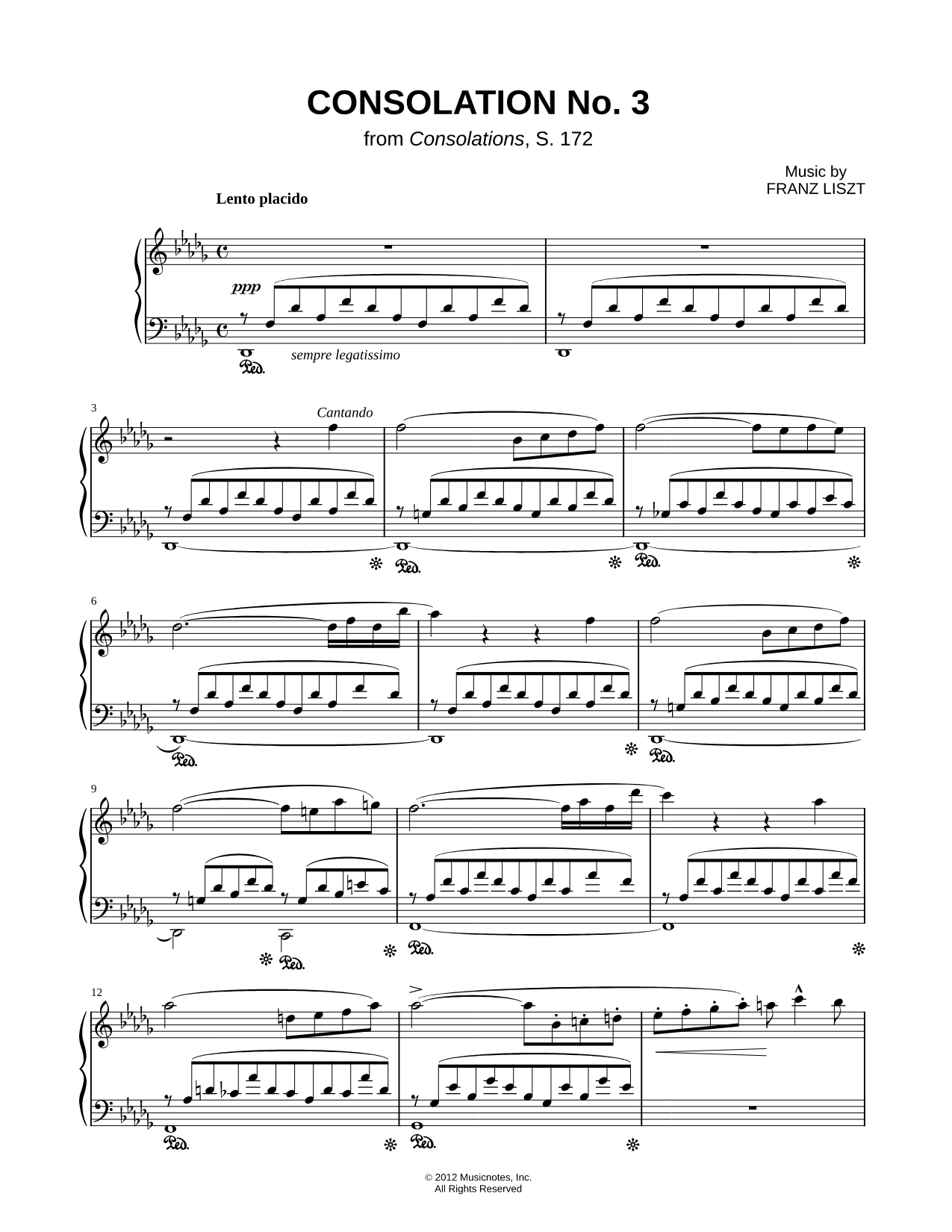 Consolation No. 3
