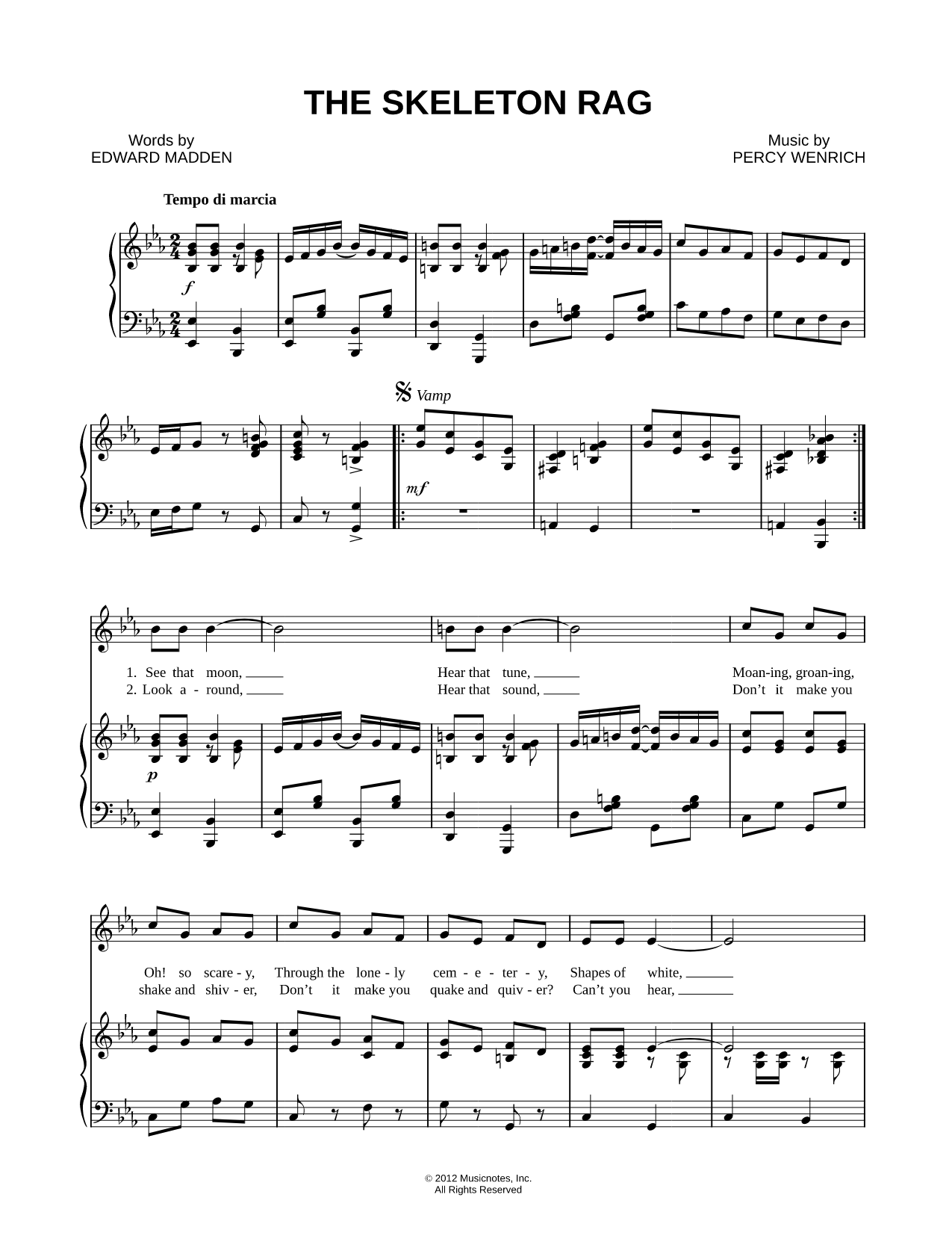 The Skeleton Rag
