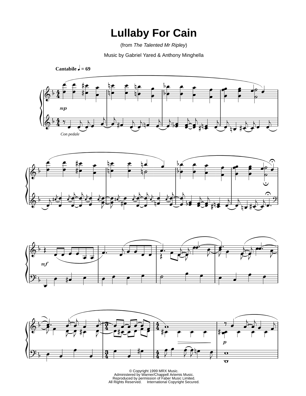 Lullaby for Cain