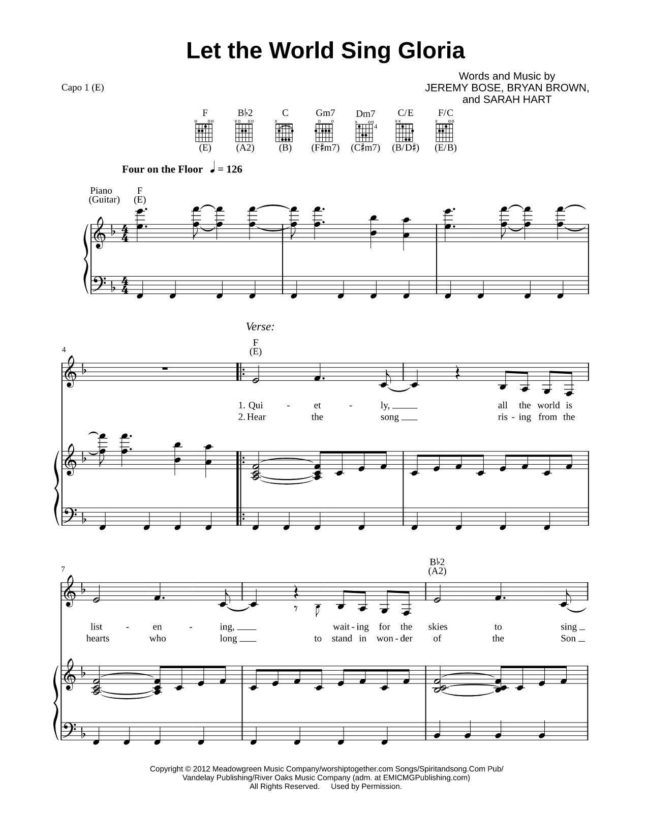 Let the World Sing Gloria